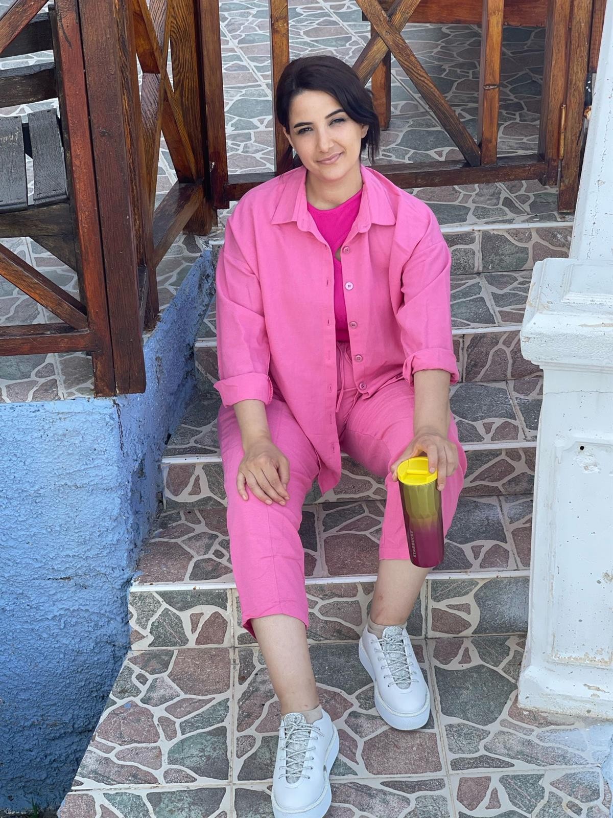 Bloom İkili Keten Takım