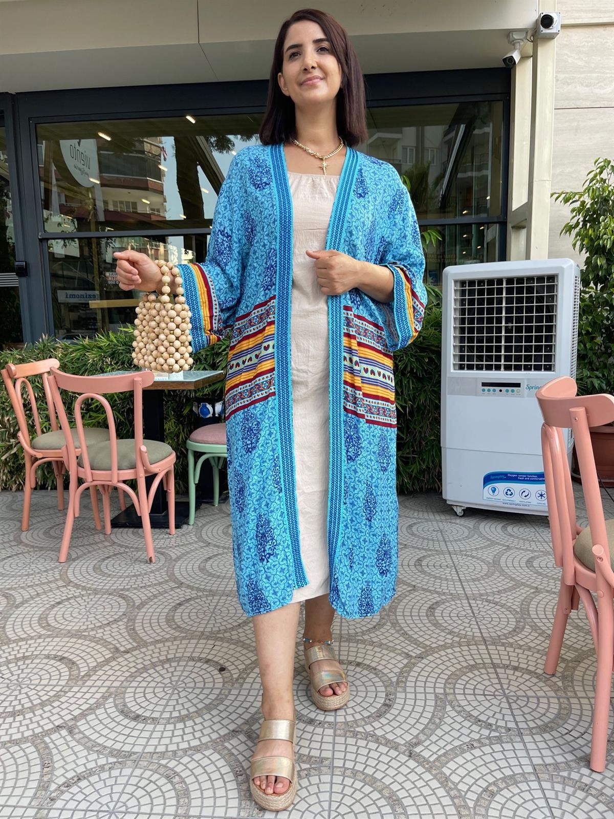 Etnik Desen Kimono