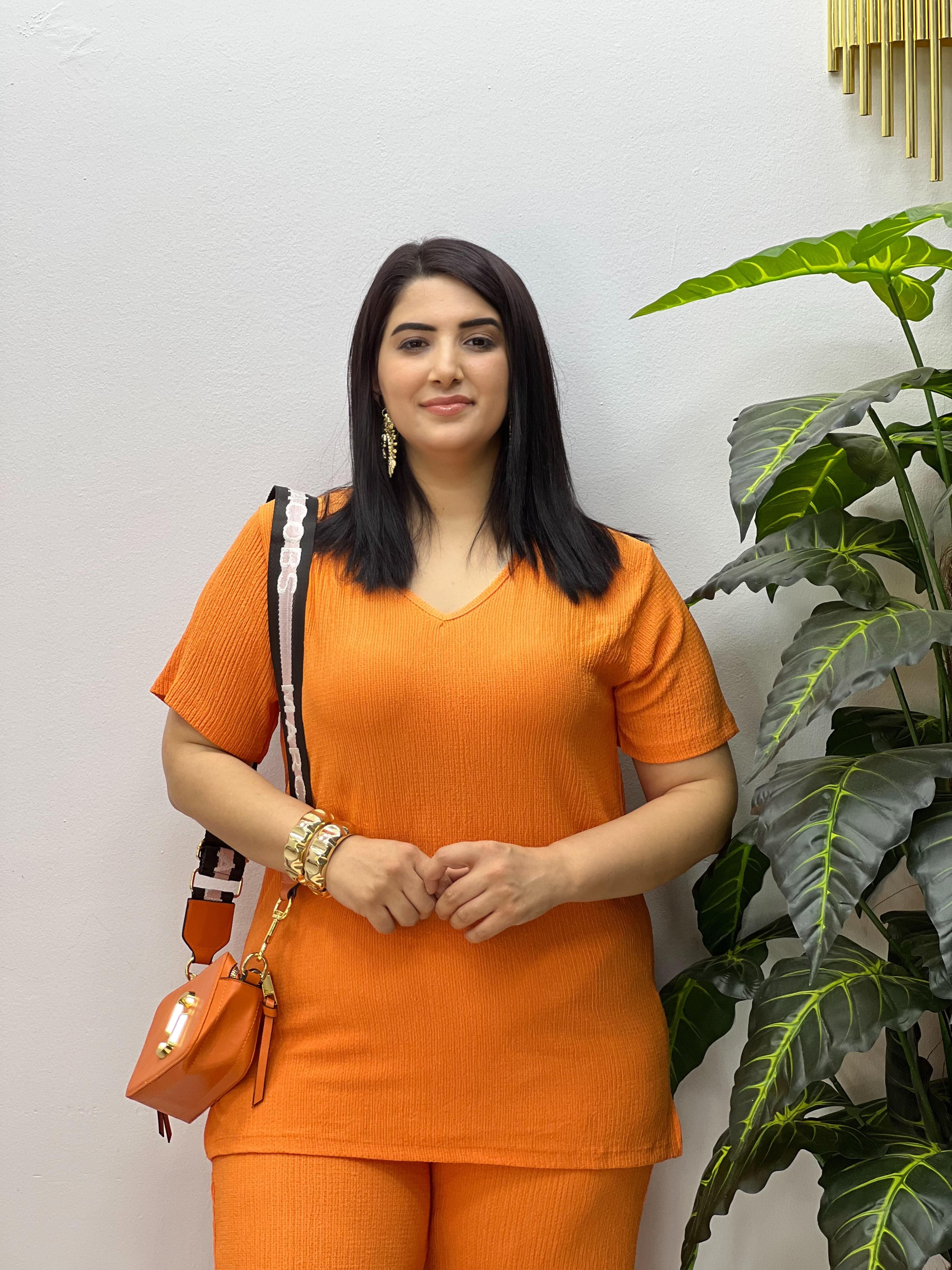 Bürümcük Kapri Takım - Turuncu