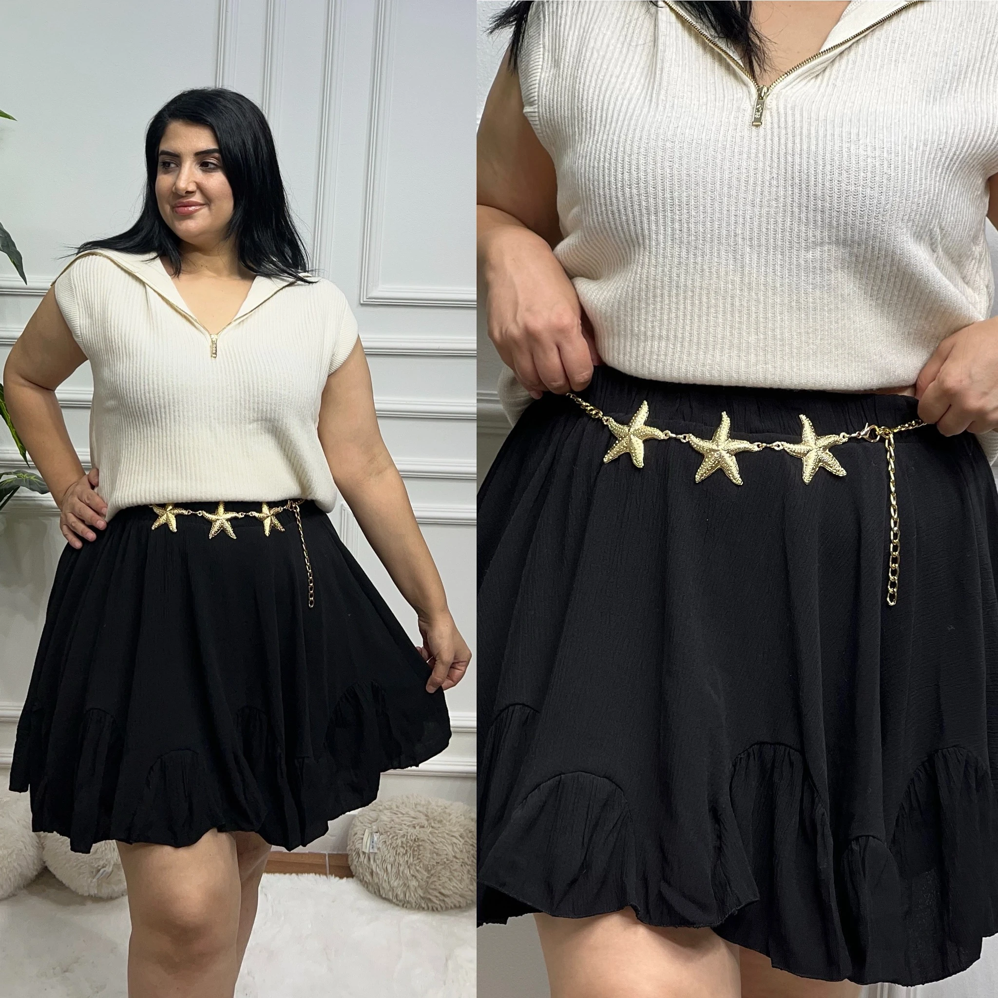 Büyük Beden Venüs Etek 