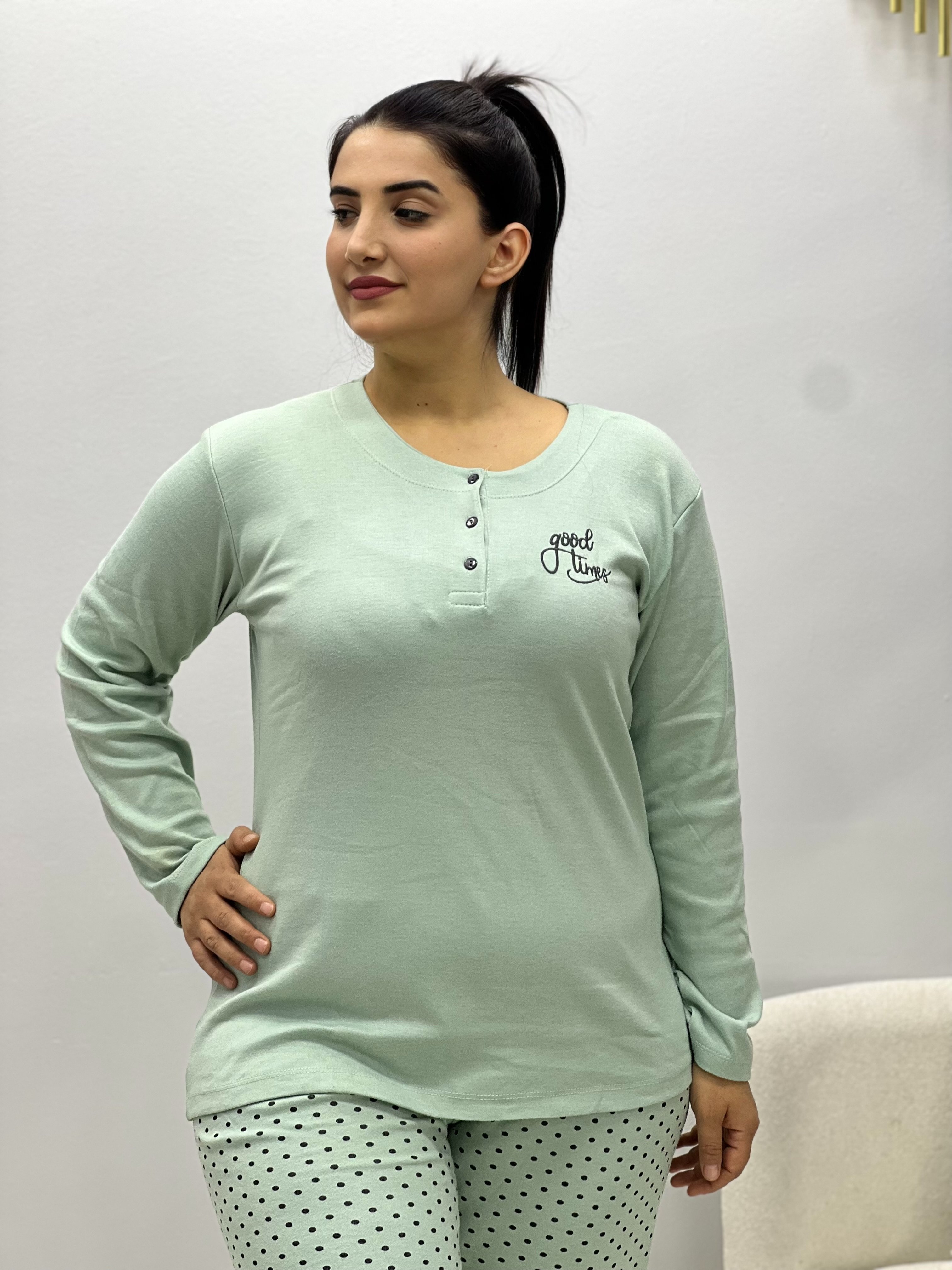 Büyük Beden Clara Pijama