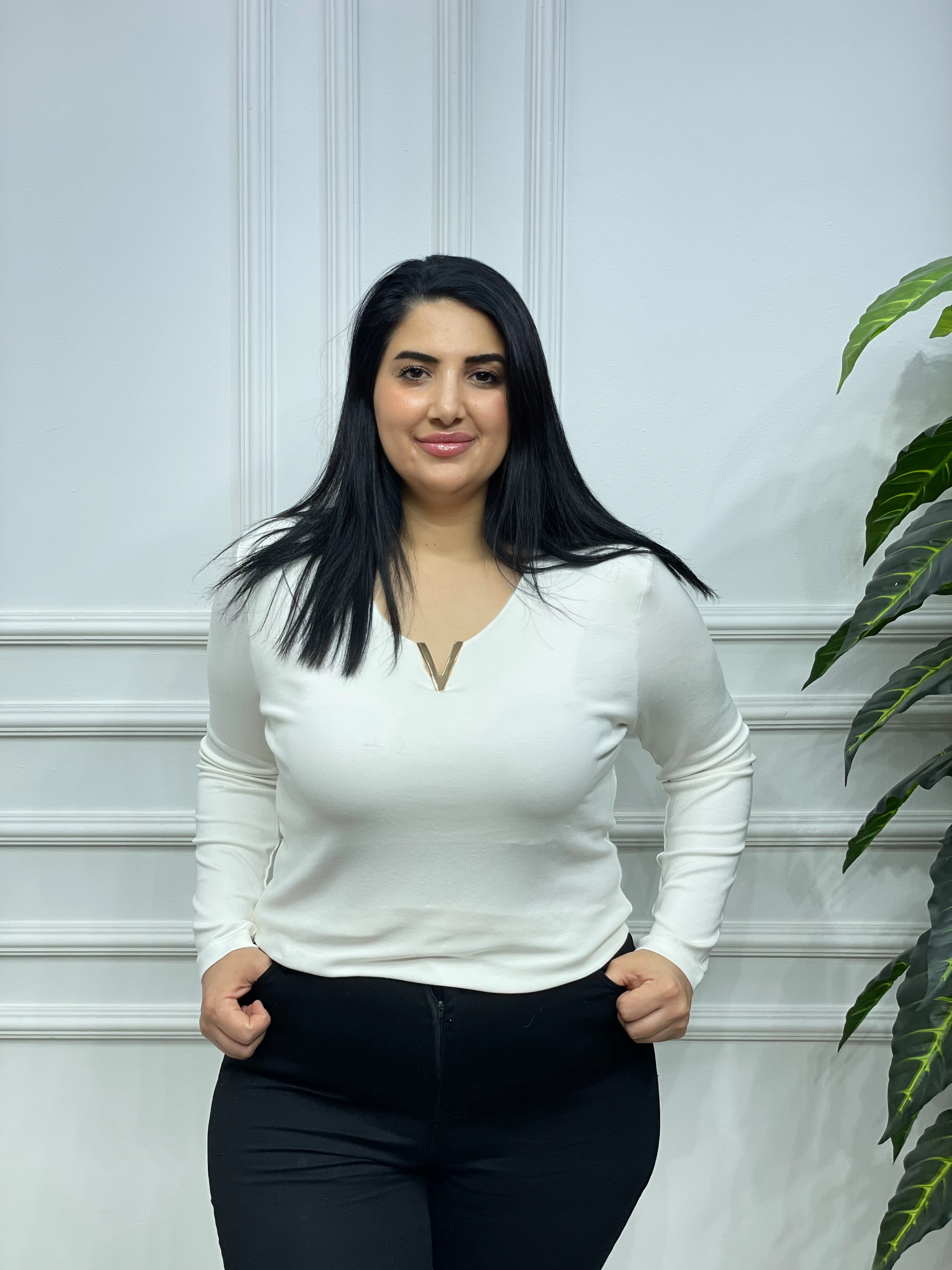 Florida Bluz  - Beyaz