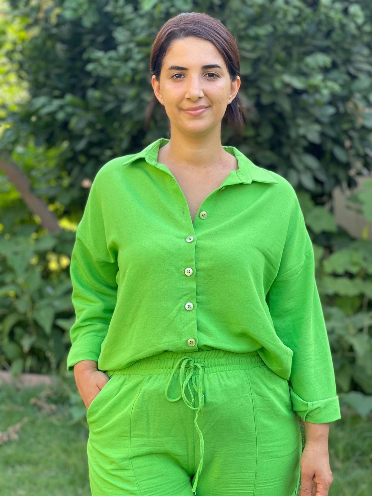 Bloom İkili Keten Takım