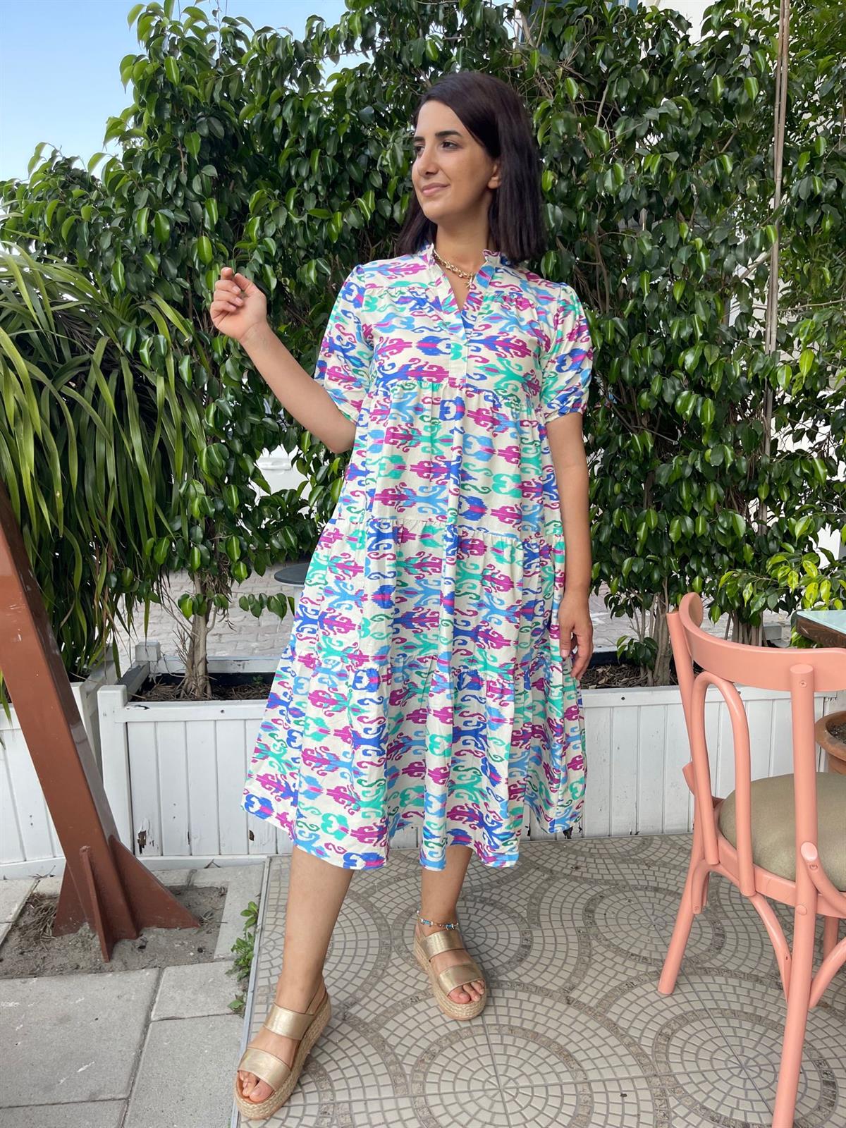 Prenses Poplin Elbıse