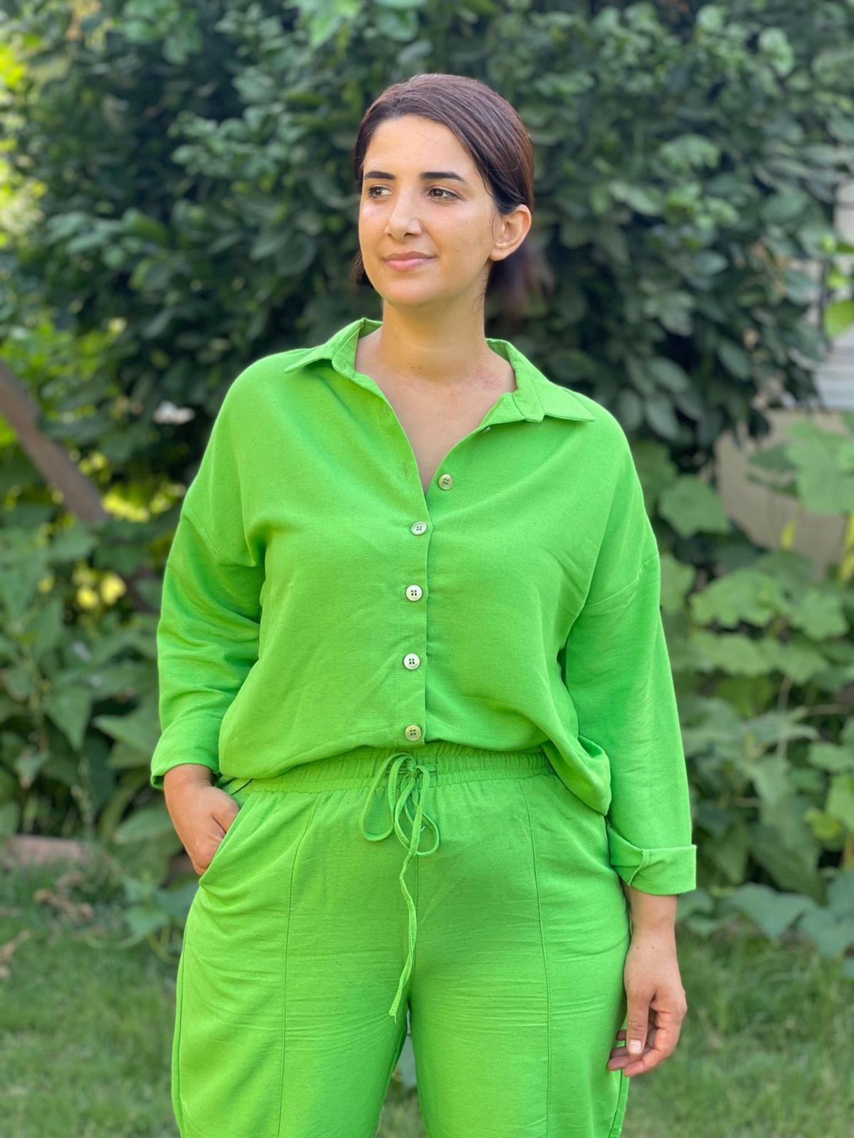 Bloom İkili Keten Takım
