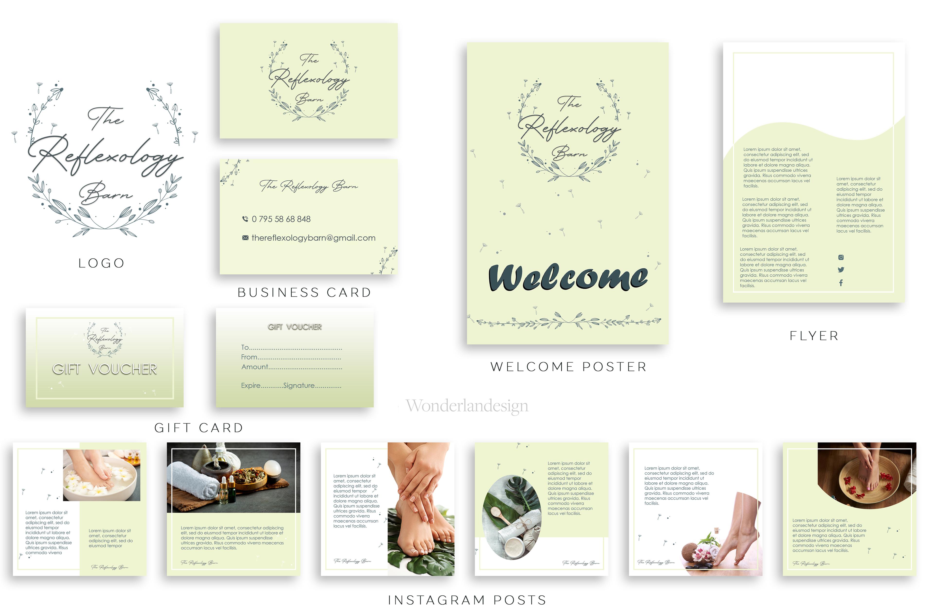Feminine Branding Kits