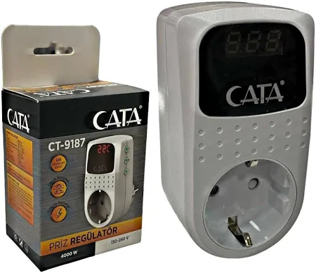 Cata CT-9187 150-280V 4000W Priz Regülatör