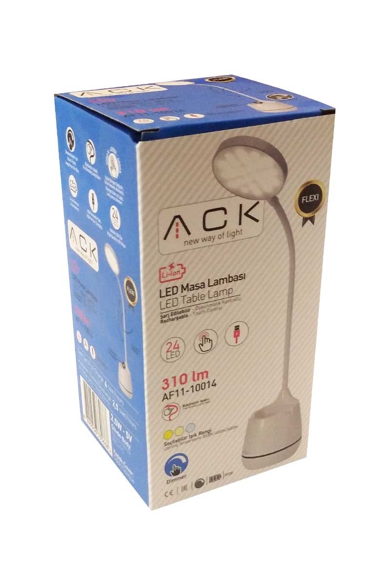 ACK Kalemlikli Led Masa Lambası AF11-10014