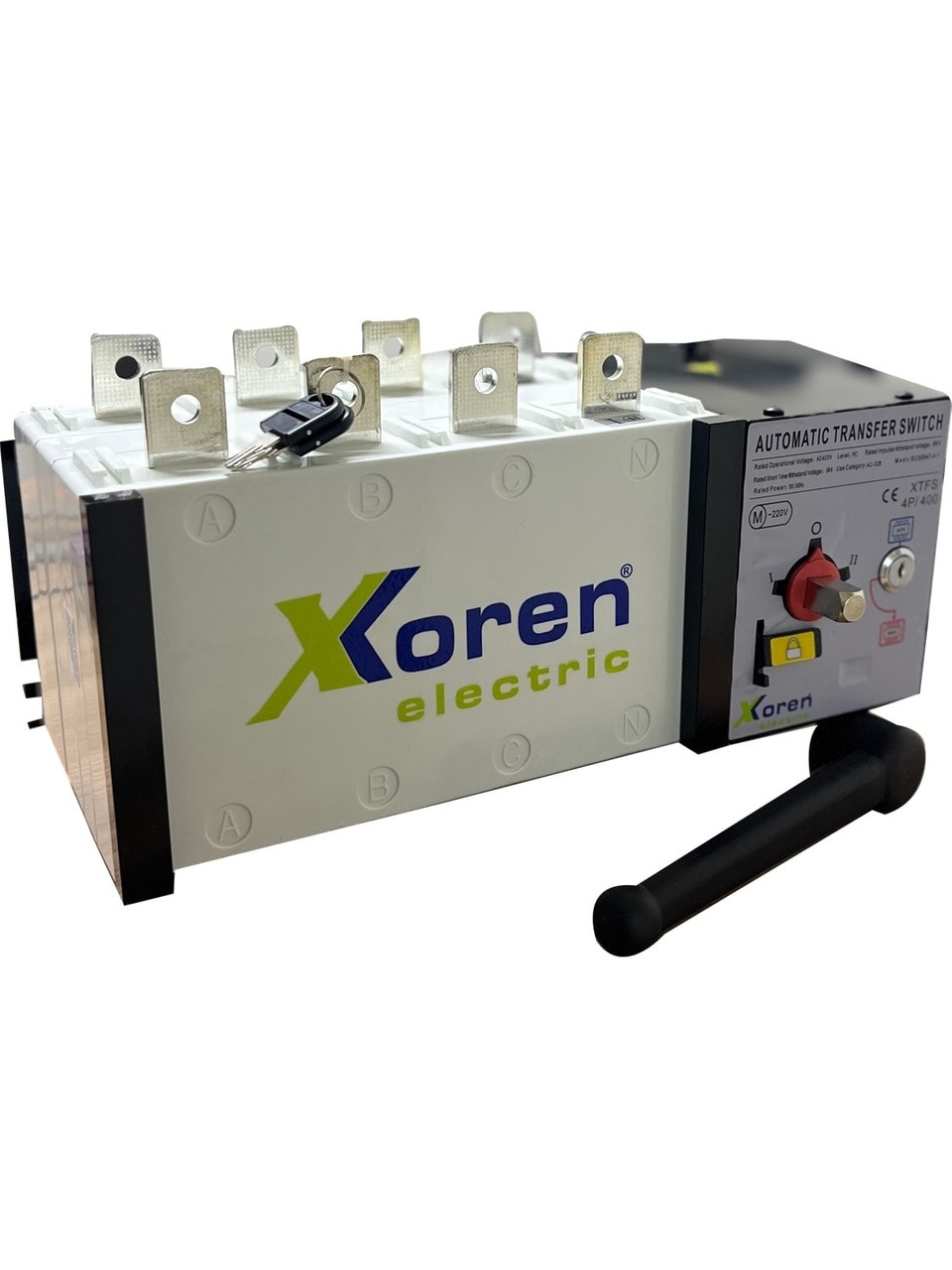 Xkoren 250A 4 KUTUP OTOMATİK TRANSFER ŞALTERİ