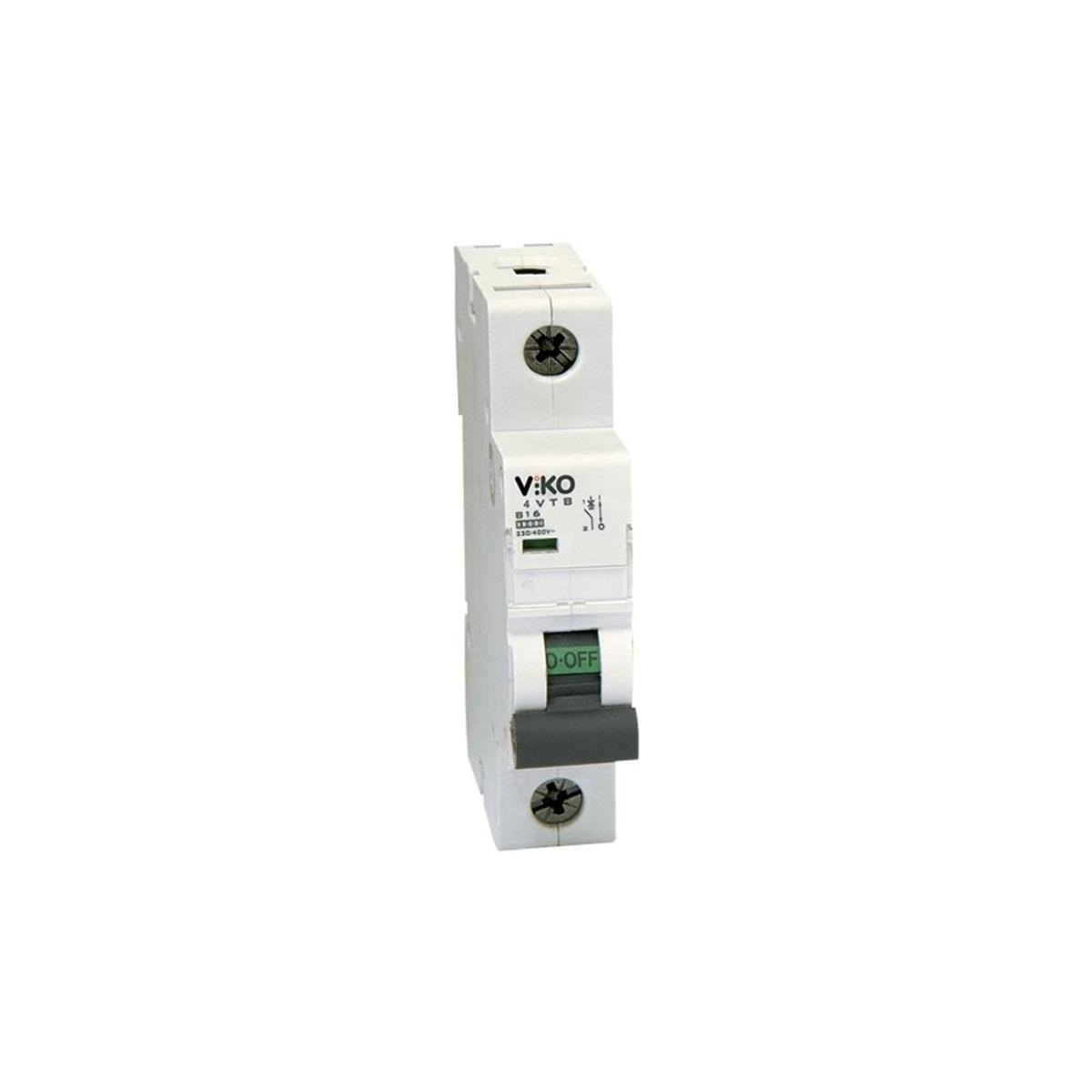 Viko Otomatik Sigorta 1x63A B 4.5kA 4VTB-1B63