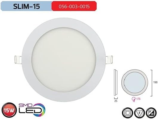HOROZ 15W SLİM LED PANEL