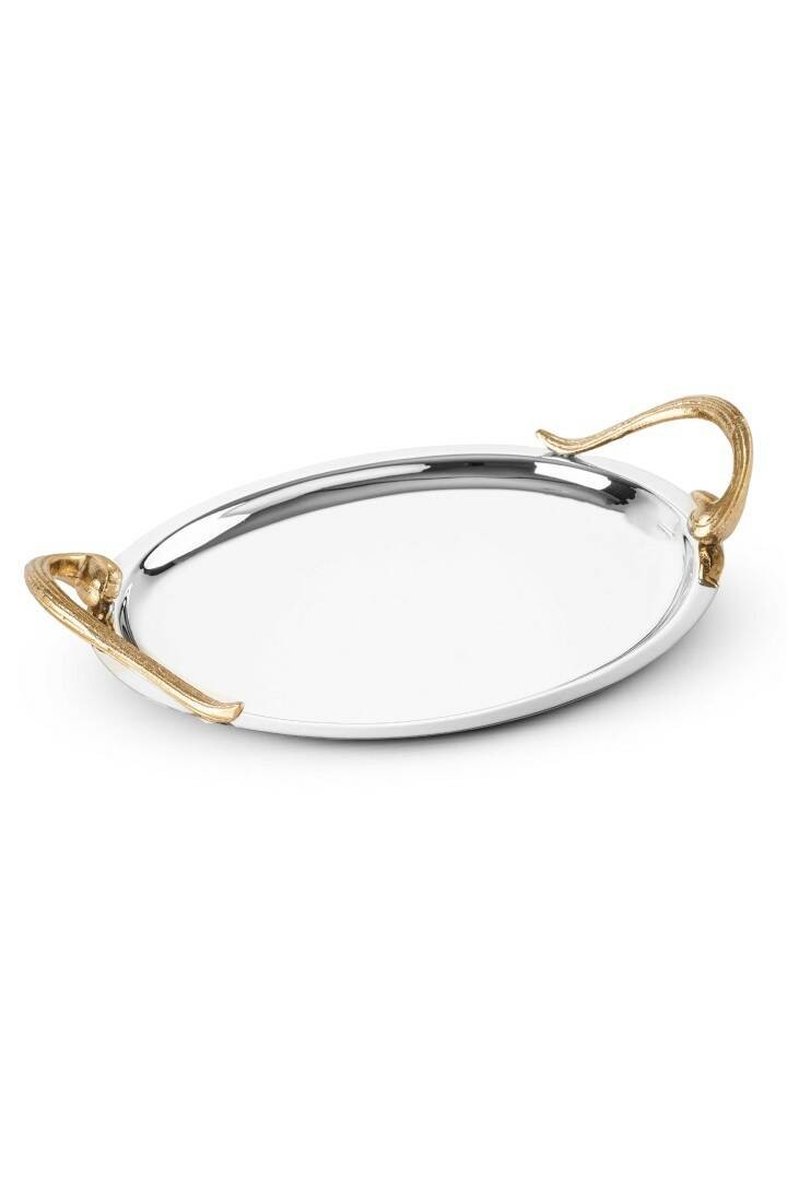 Metal Oval Tepsi image