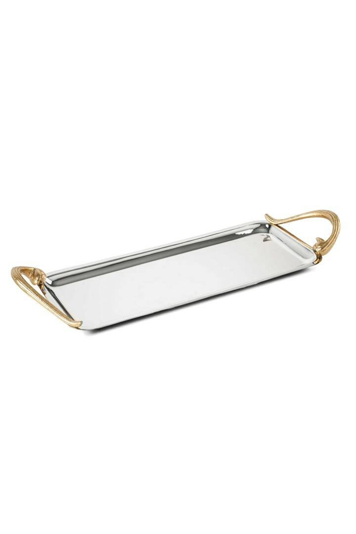 Metal Dikdörtgen Tepsi image