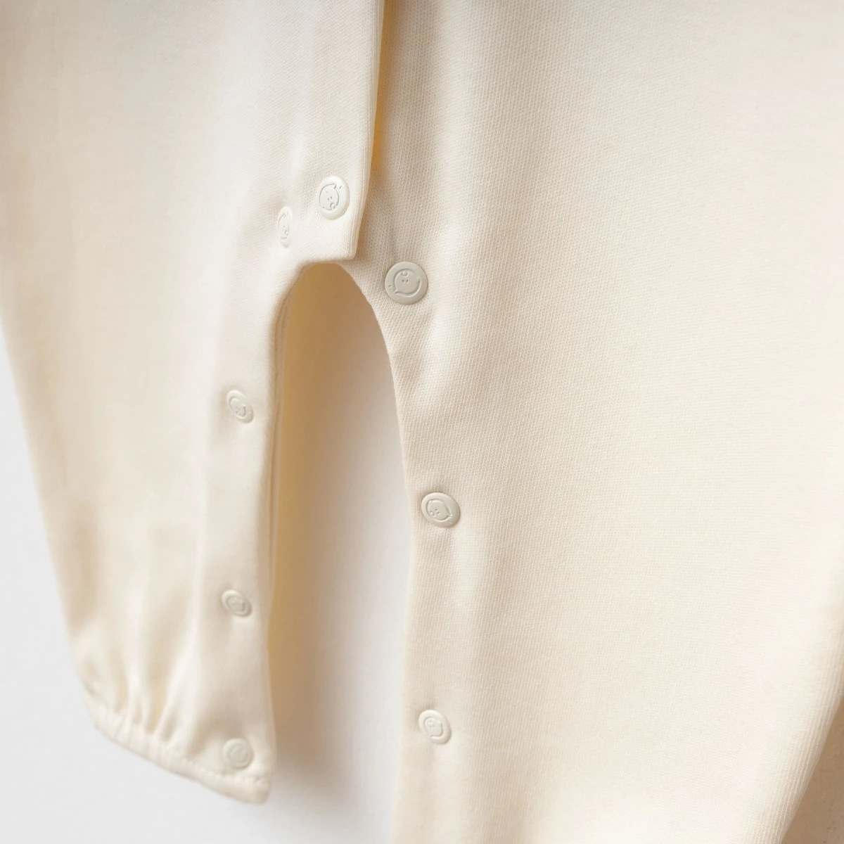 Kız Bebek Dantelli Yakalı Krem Renk Tulum