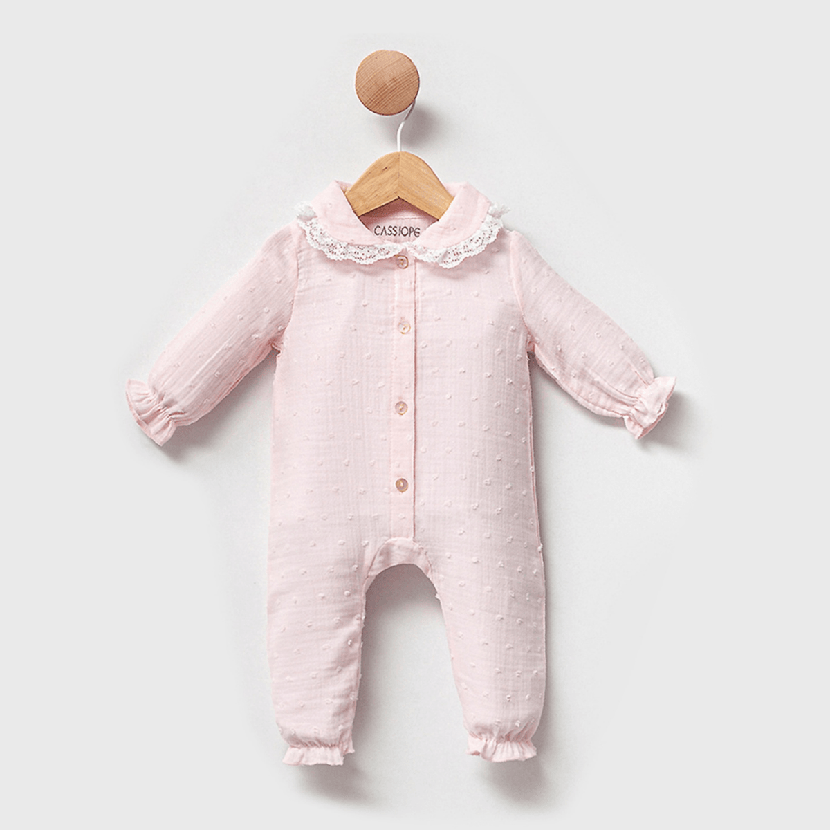 Kız Bebek Premium Müslin Tulum