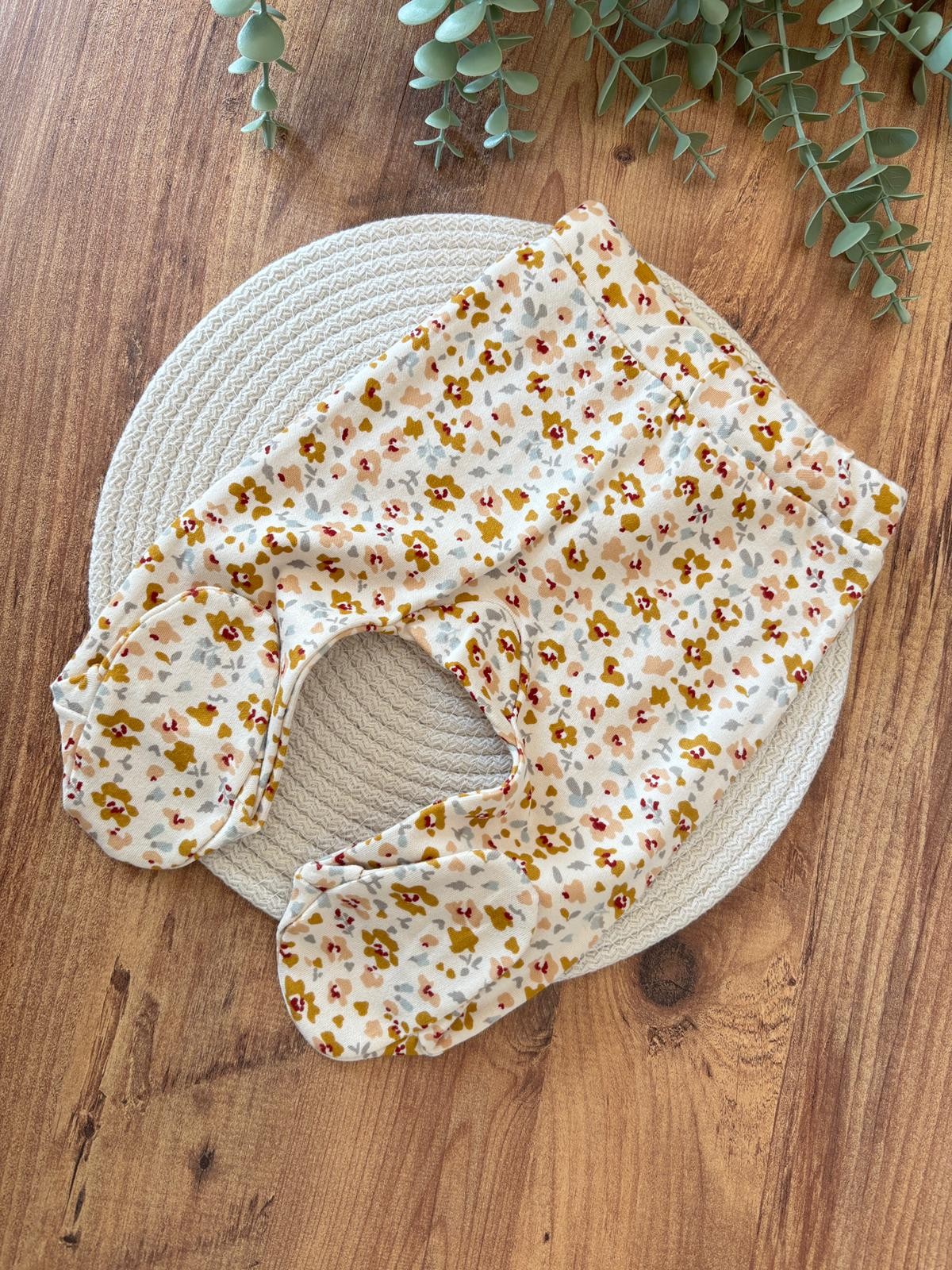 Kız Bebek Çıtır Çiçekli Battaniyeli Set