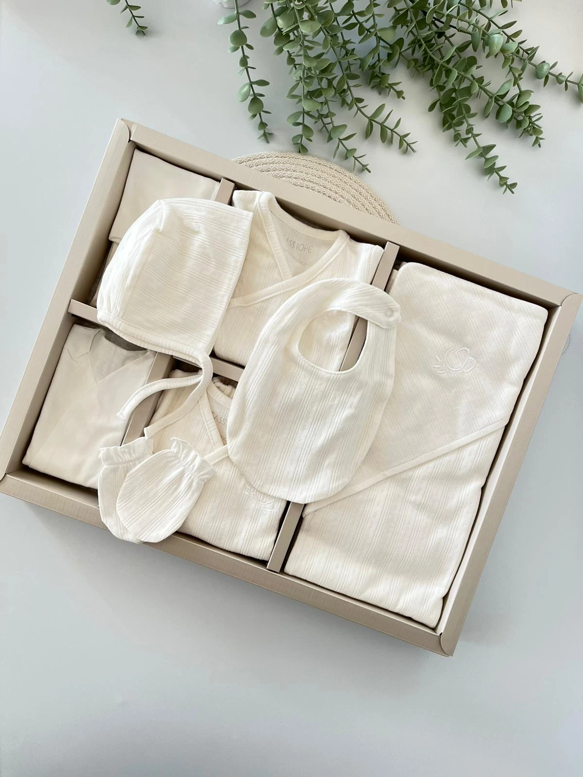 Premium Erkek Bebek Pamuklu 10’lu Hastane Çıkışı Seti