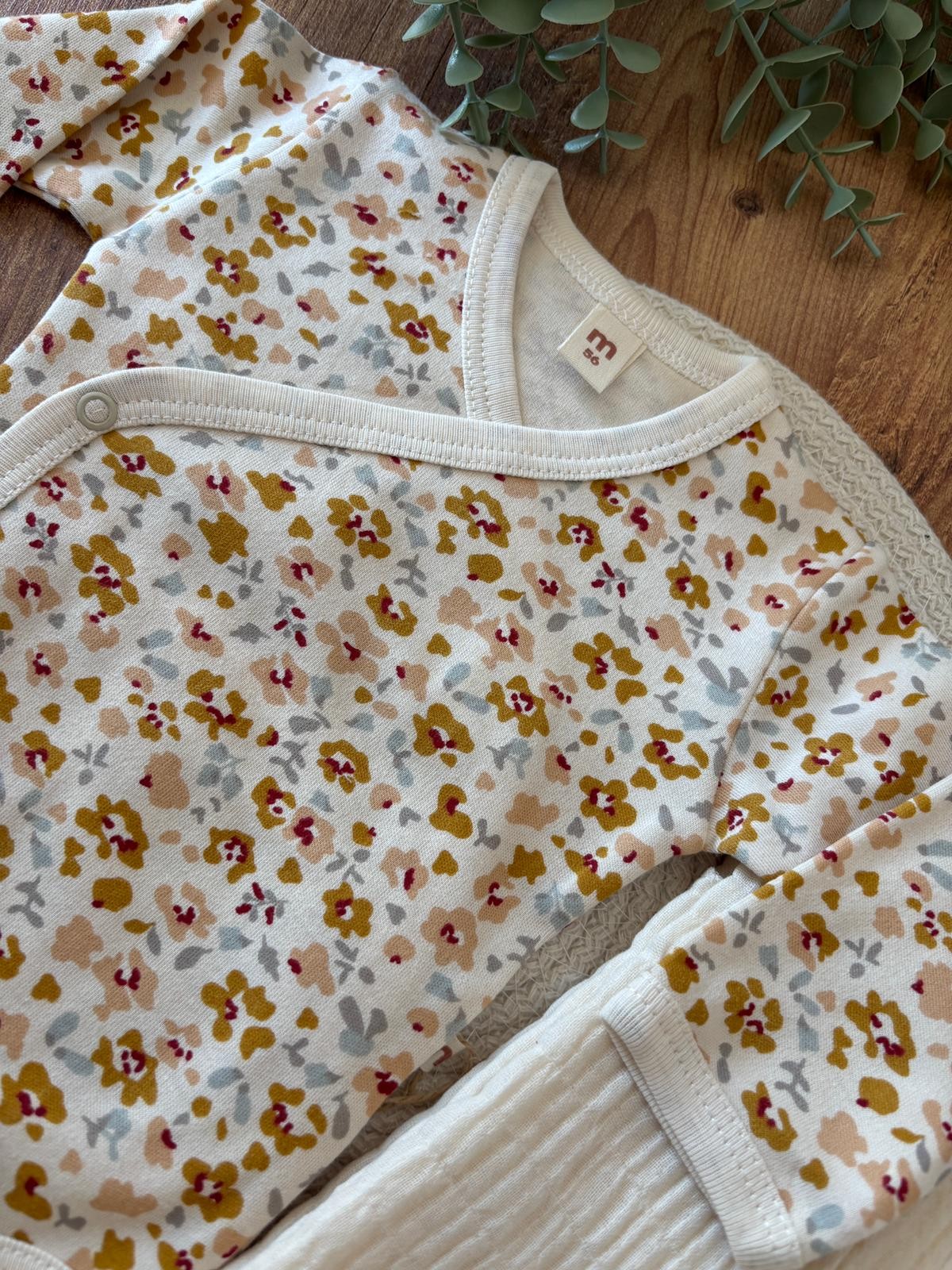 Kız Bebek Çıtır Çiçekli Battaniyeli Set