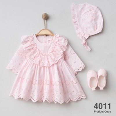 Kız Bebek Lotus Mevlütlük Set  Pembe 