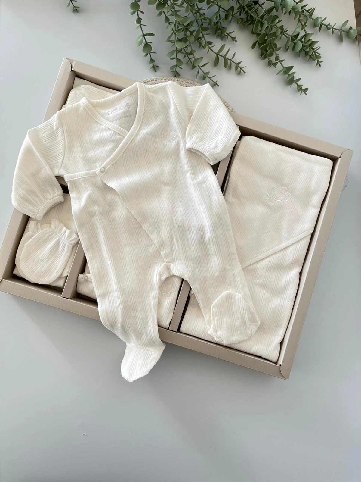 Premium Erkek Bebek Pamuklu 10’lu Hastane Çıkışı Seti