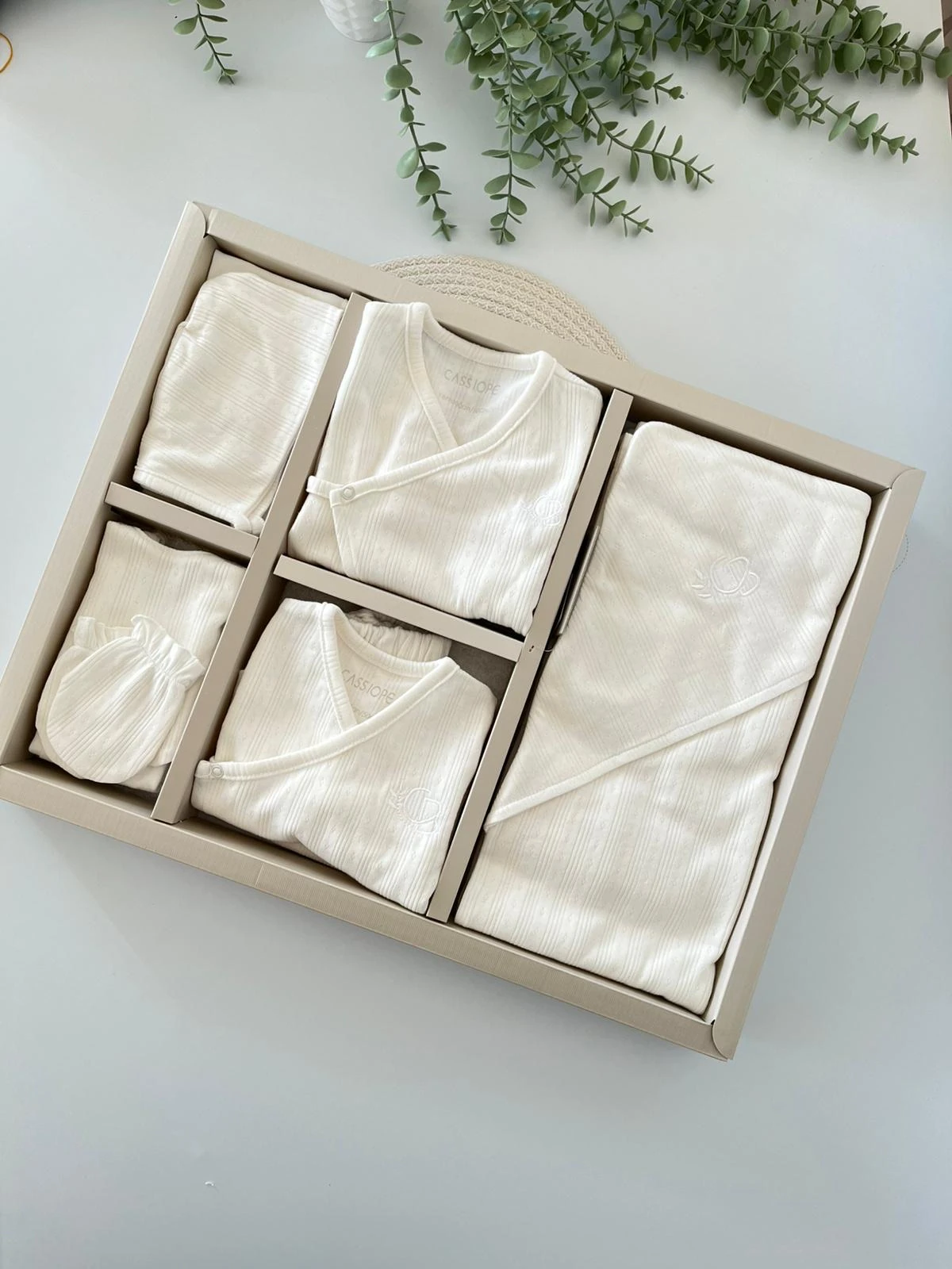 Premium Erkek Bebek Pamuklu 10’lu Hastane Çıkışı Seti