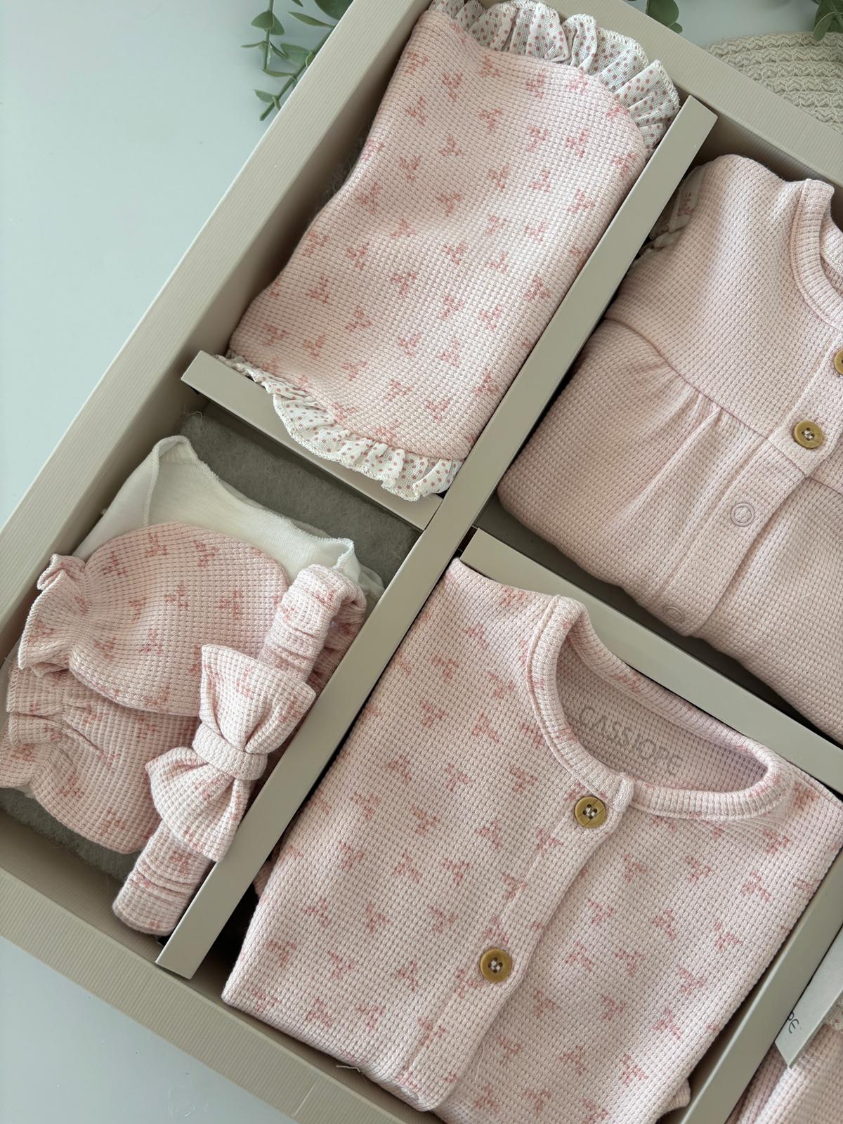 Kız Bebek Çiçek Baskılı Premium 10'lu Hastane Çıkışı Pudra