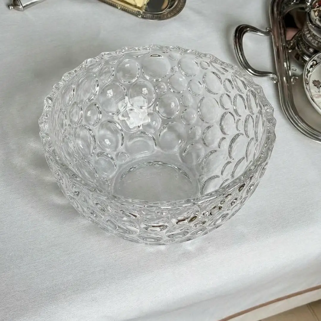 وعاء كريستال Bubbly 25 x 25 cm