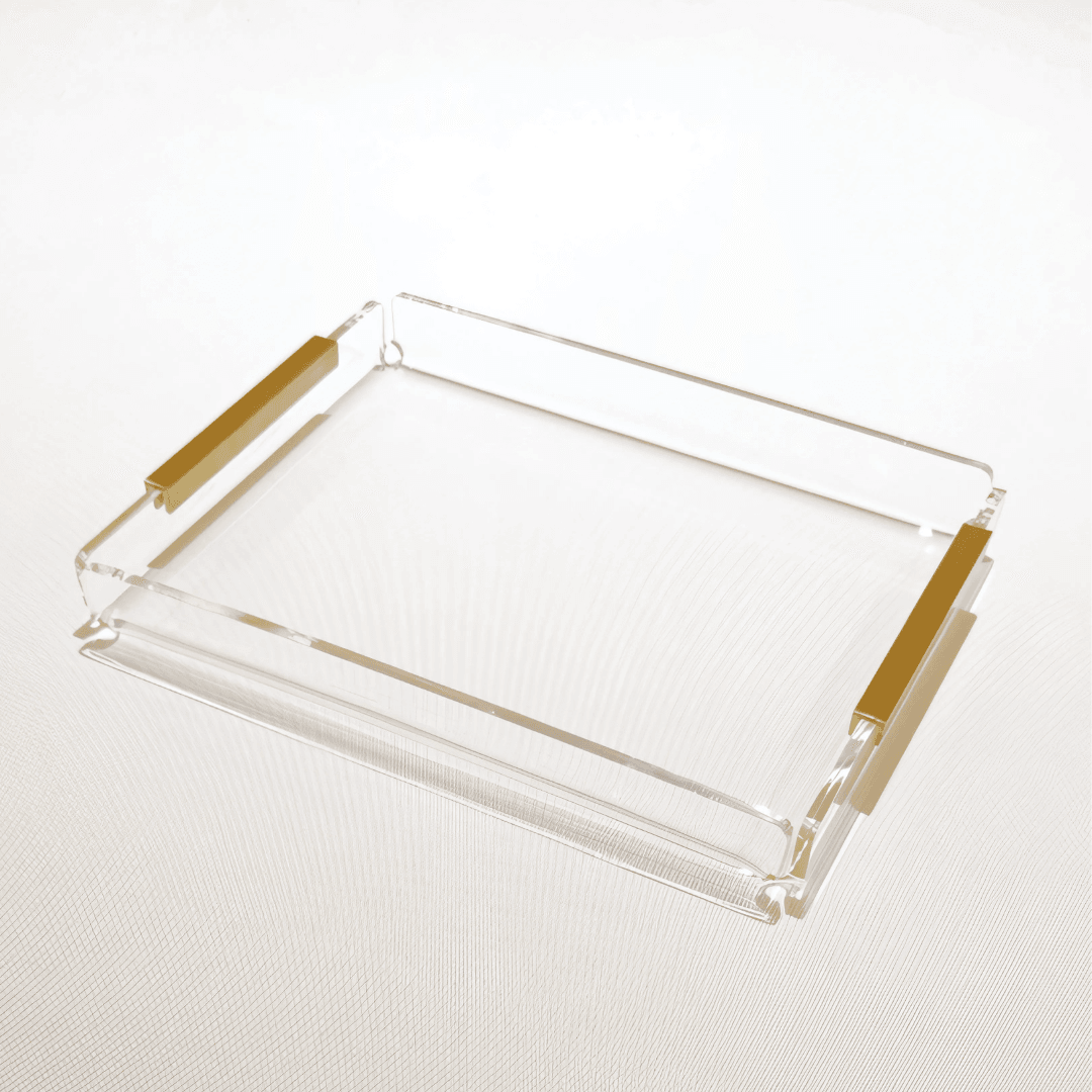 Gold Tray Küçük Boy Tepsi 21 x 26 cm