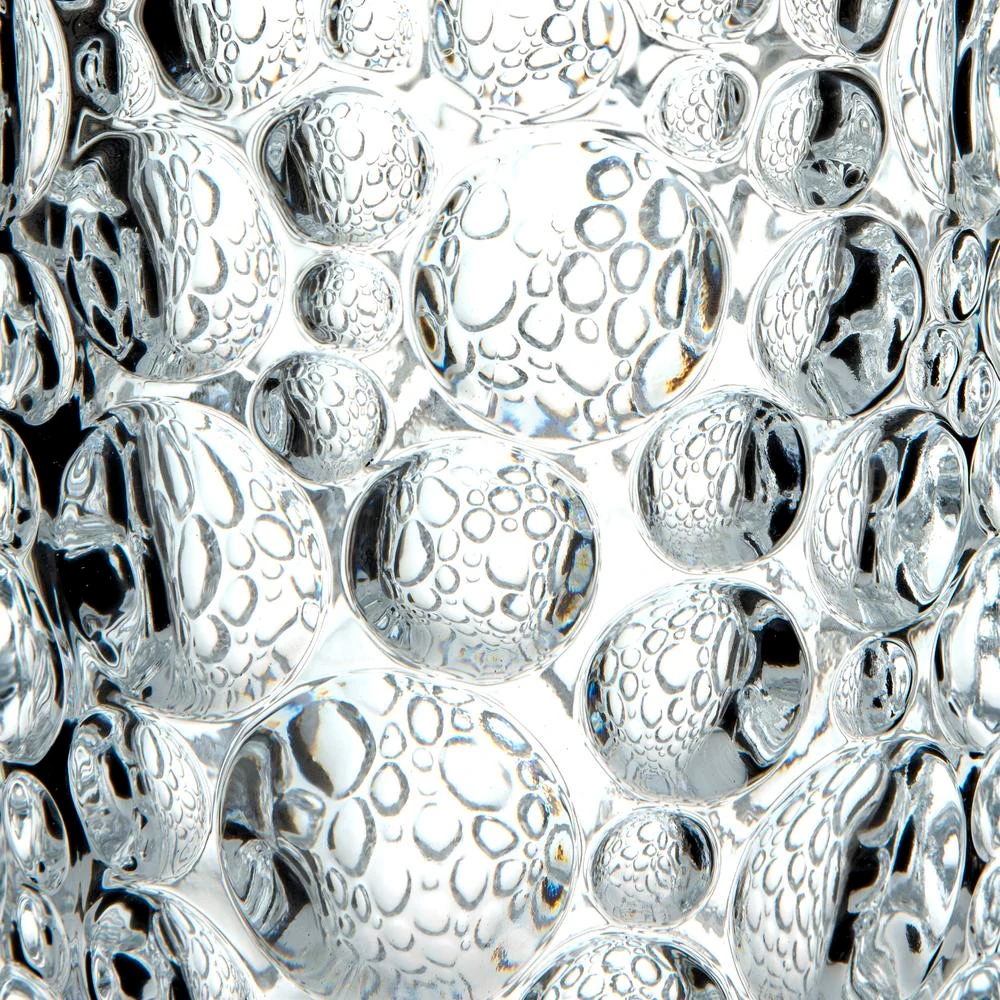 Bohemia Crystal Kabartmalı Dekoratif Vazo 26 cm