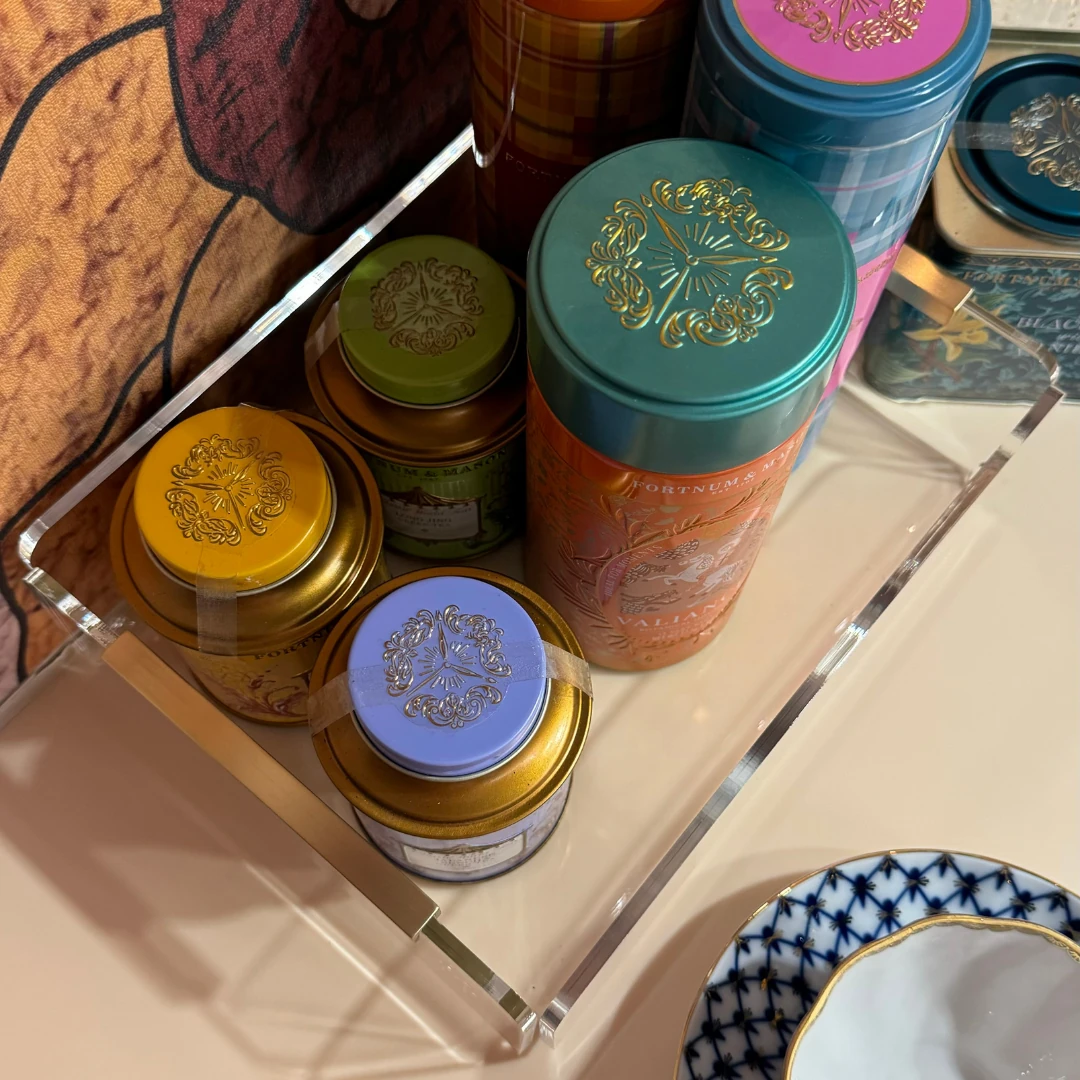 Pirinç Kulplu Pleksi Düzenleyici Kutu 21×26×7 cm 