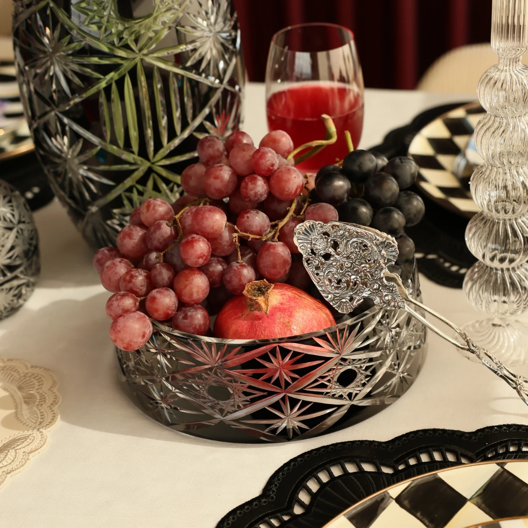 Diamond Siyah Kristal Kase