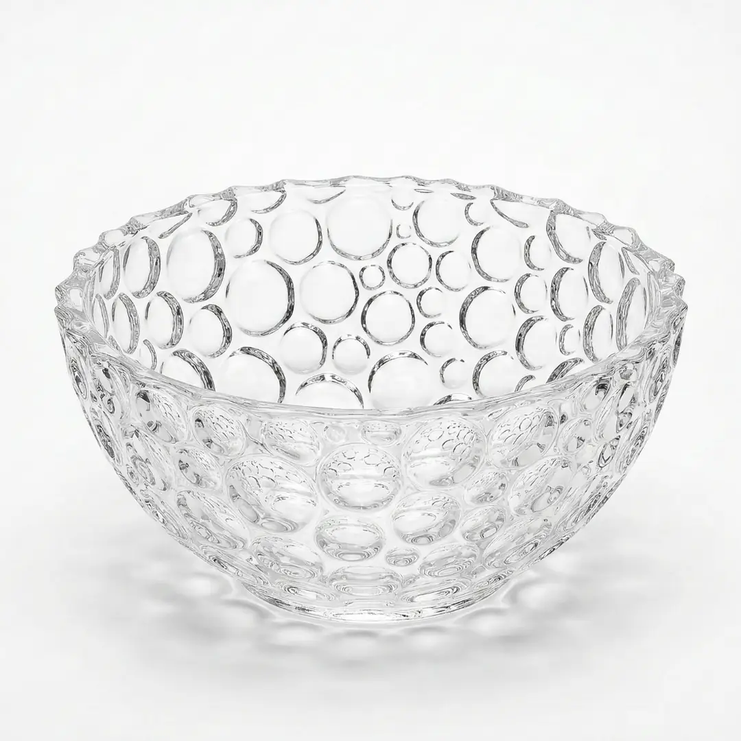 وعاء كريستال Bubbly 25 x 25 cm