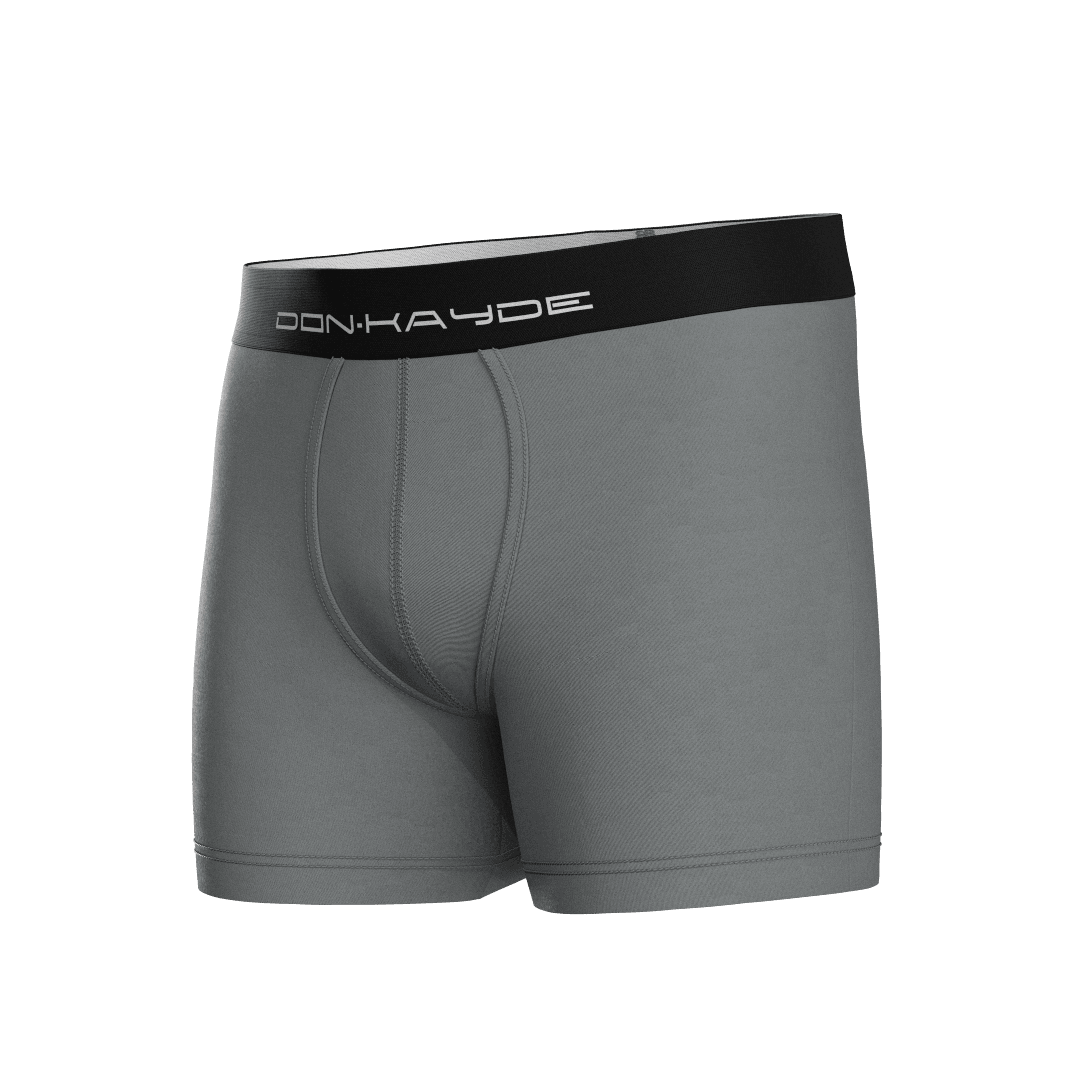 Don-Kayde Micro Modal Antrasit Gri Renk Erkek Boxer Short