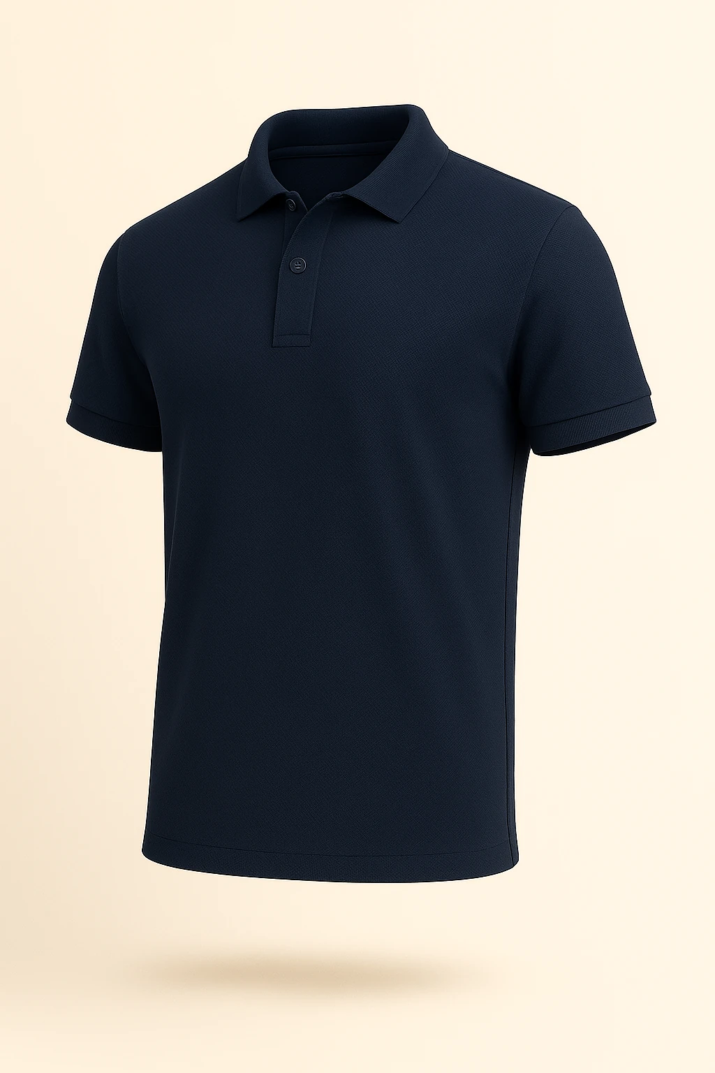 Polo Yaka Lakoste Tişört - Lacivert