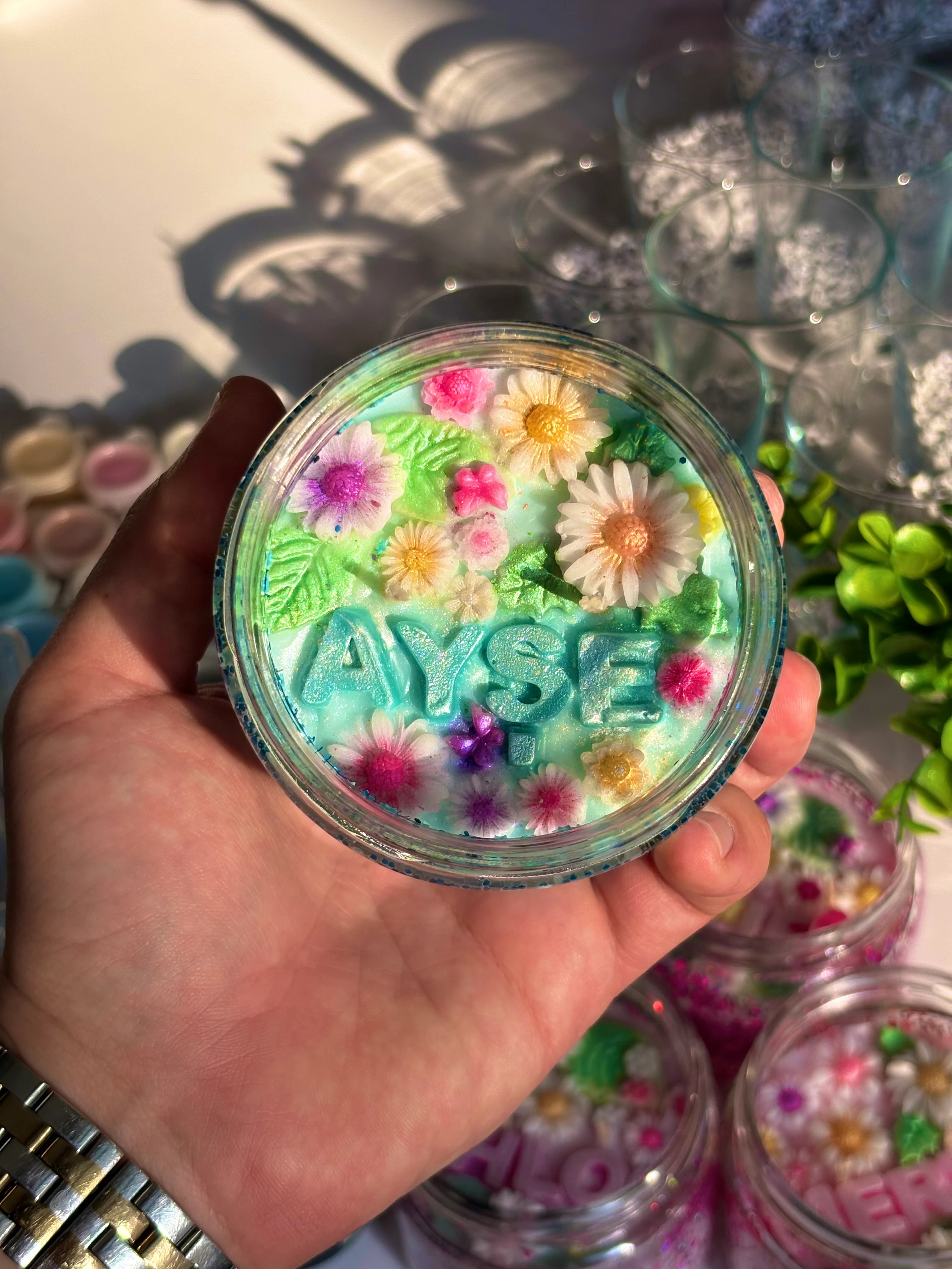 KİŞİYE ÖZEL TASARIM MUM