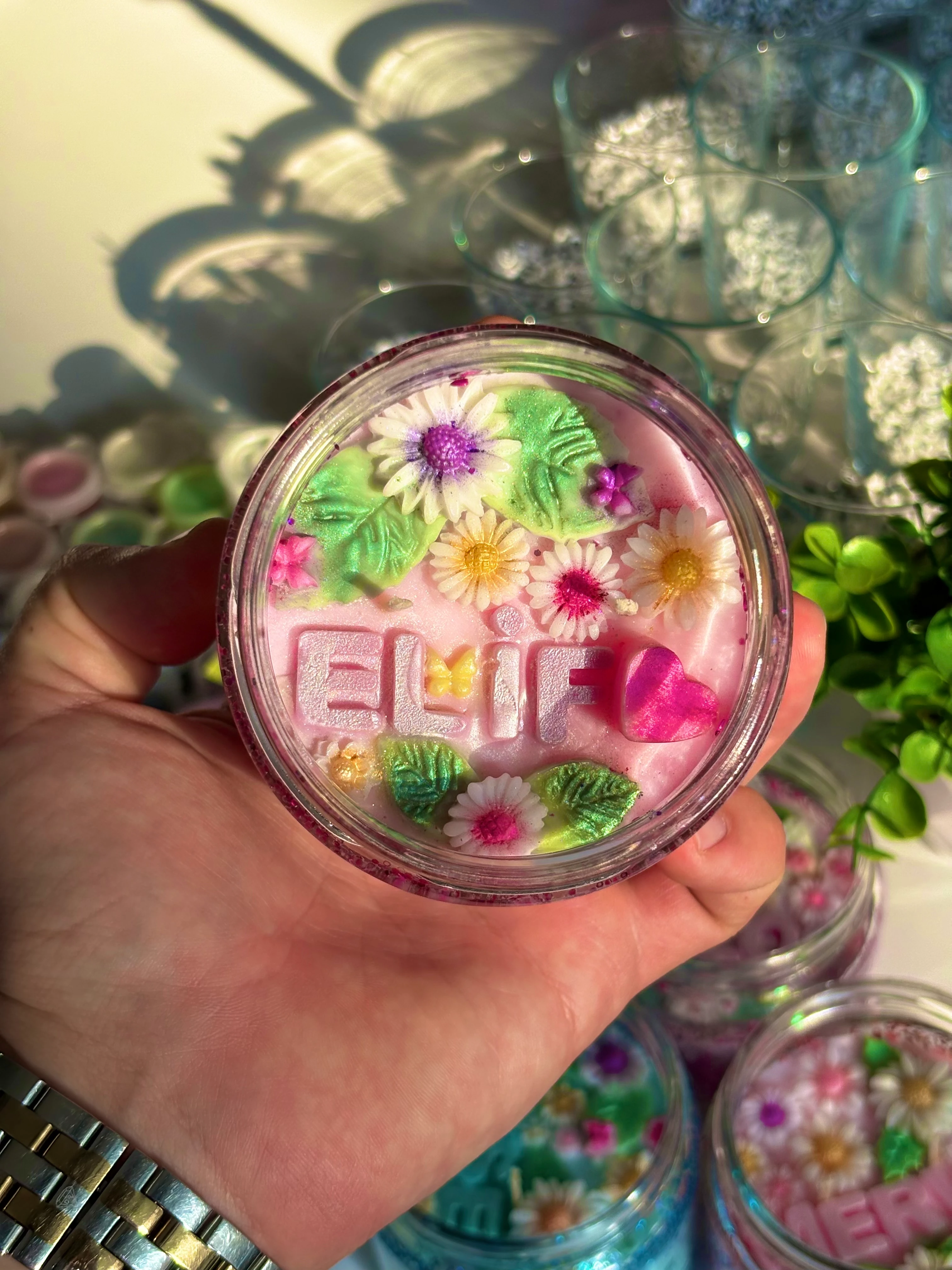 KİŞİYE ÖZEL TASARIM MUM