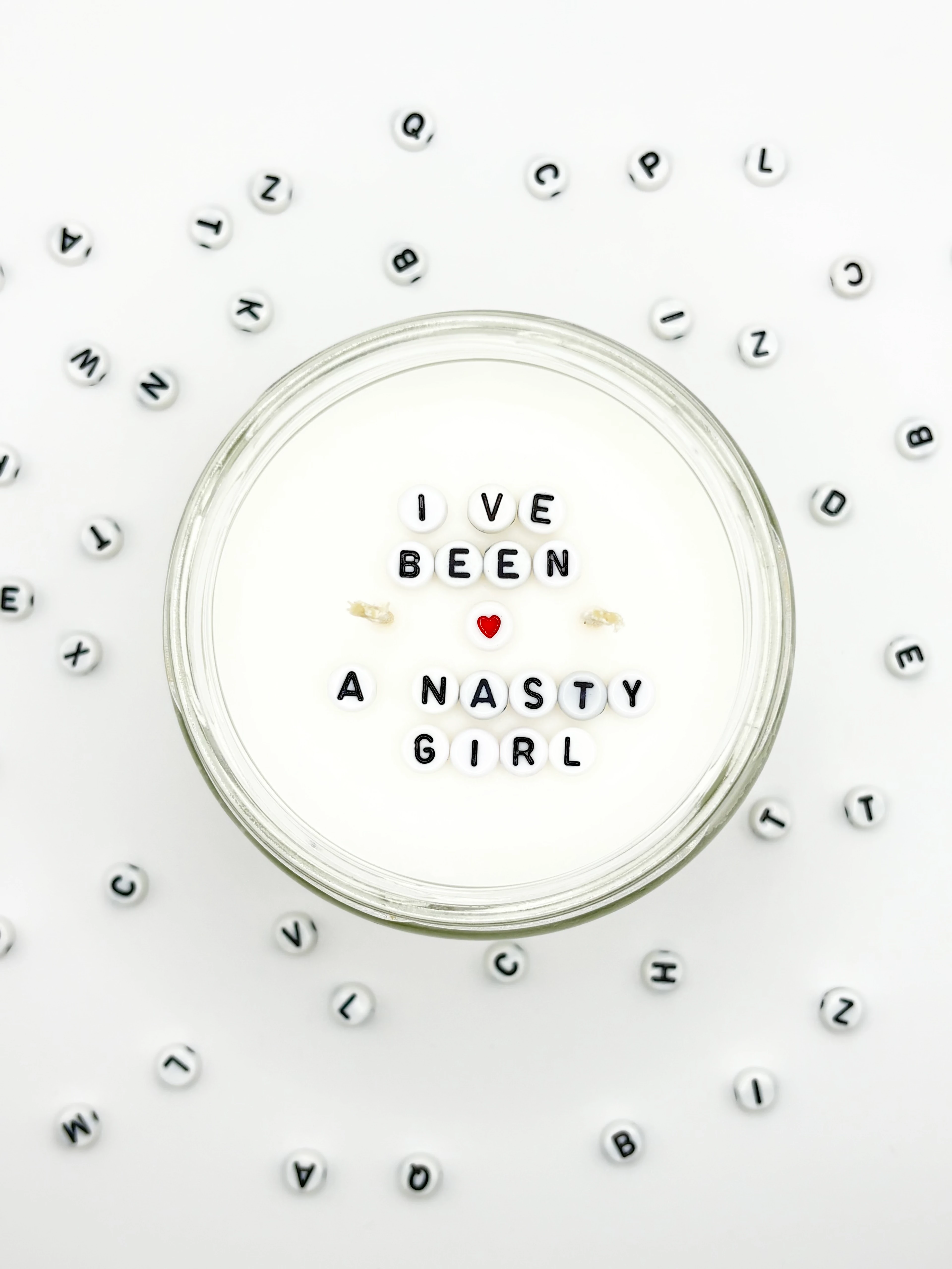 CUSTOM HIDDEN MESSAGE CANDLE