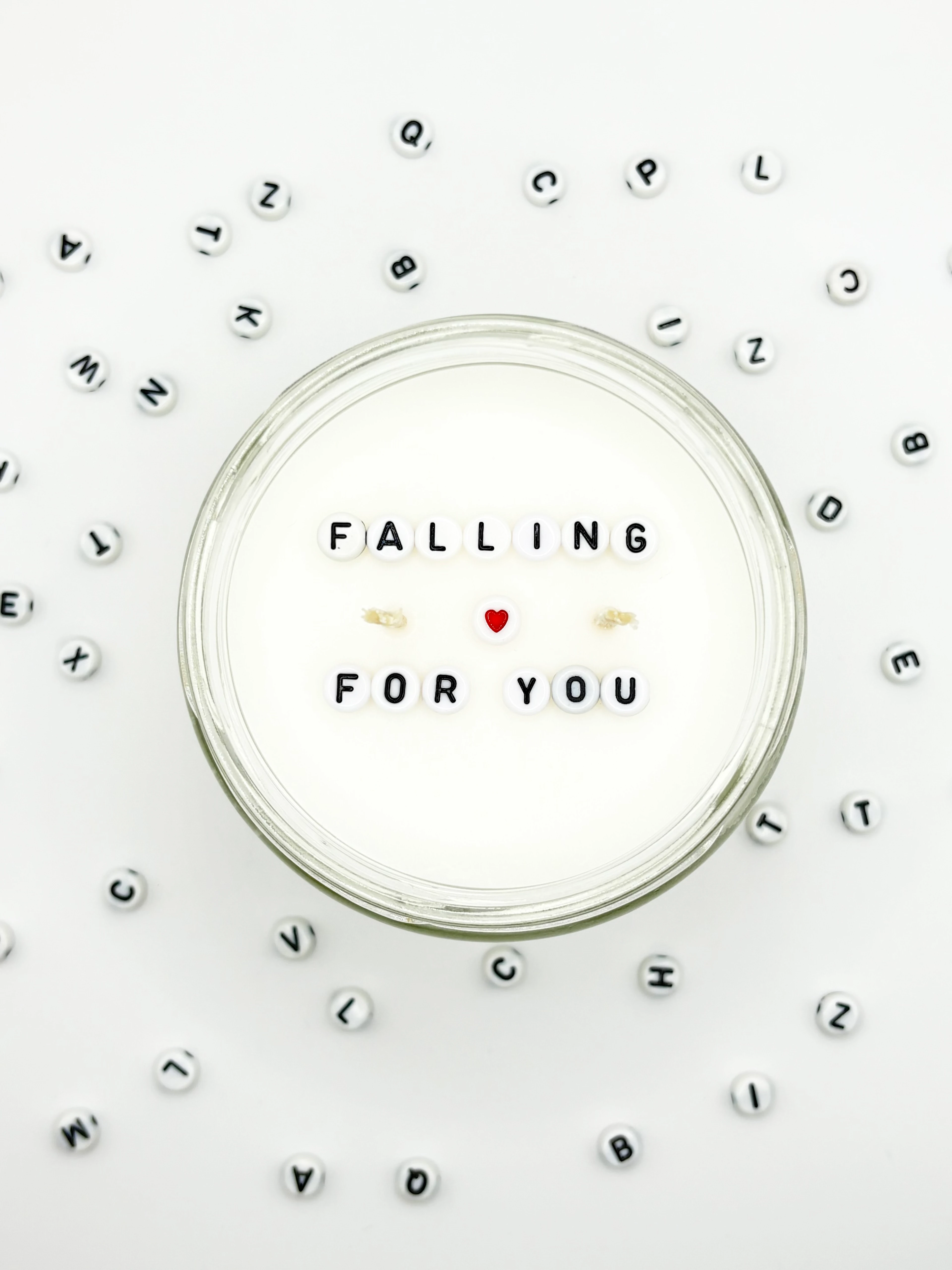 CUSTOM HIDDEN MESSAGE CANDLE