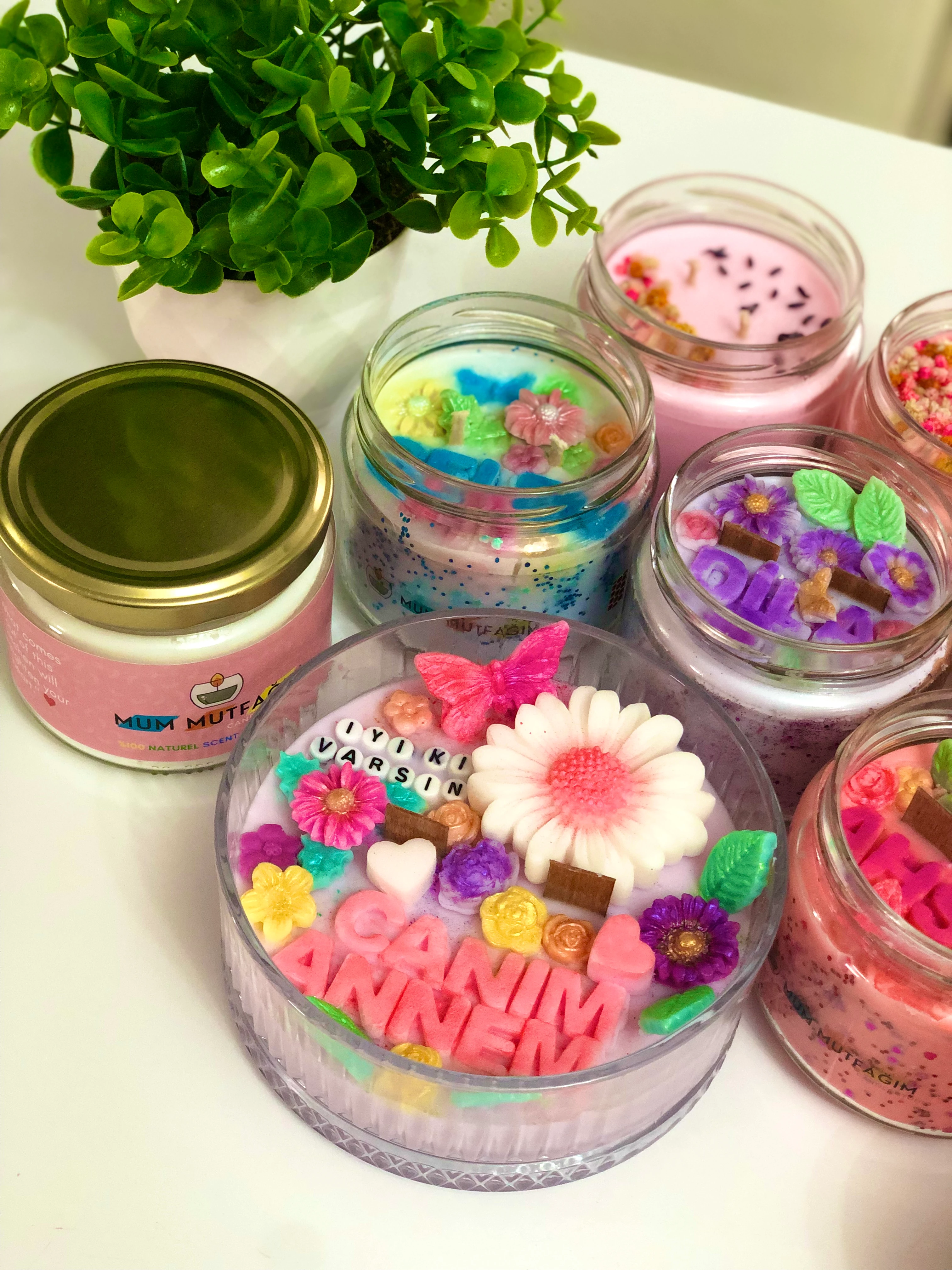 ÖZEL TASARIM HEDİYELİK MUM