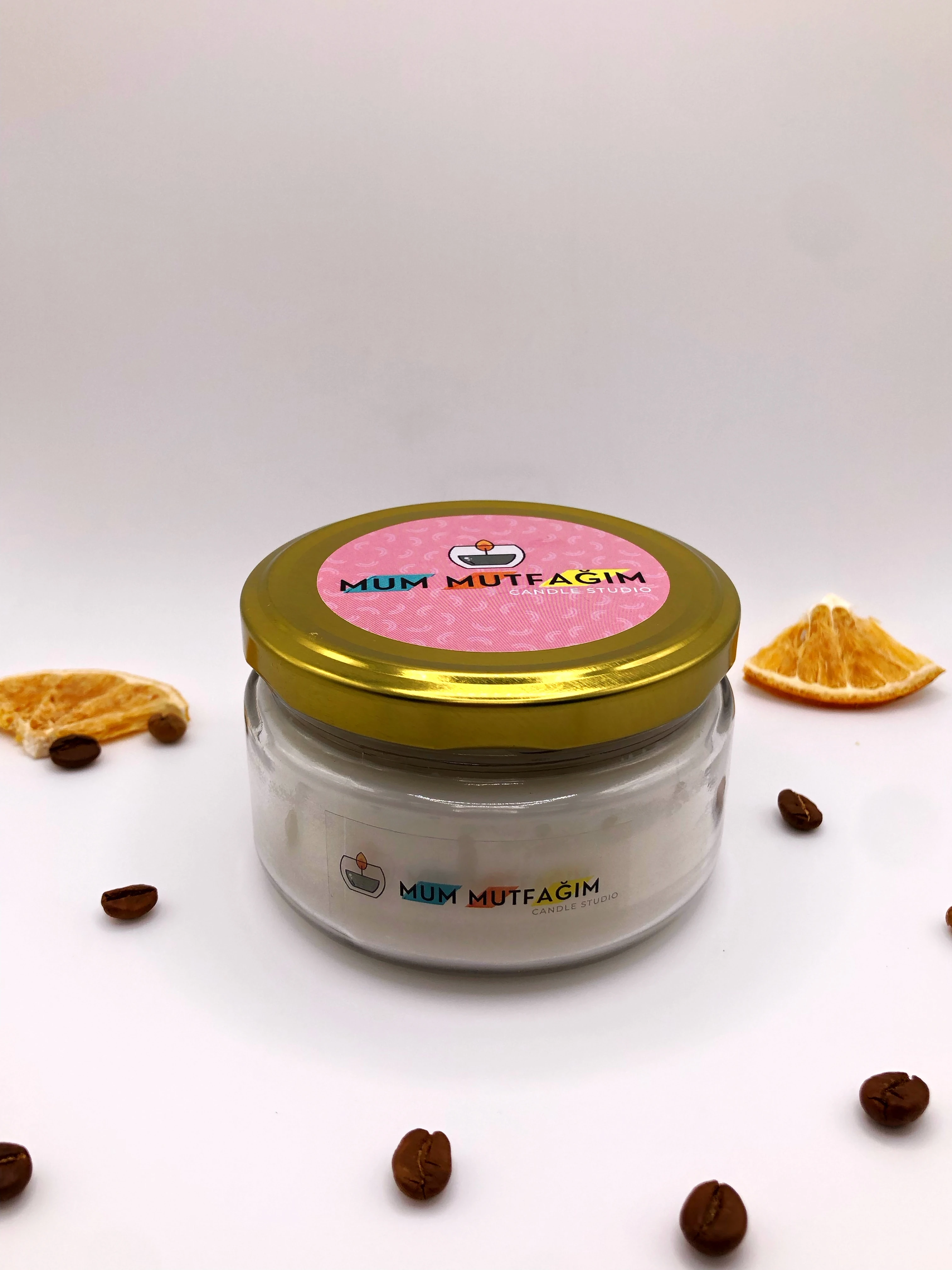 ŞÖMİNE SESLİ KIŞ MUMU