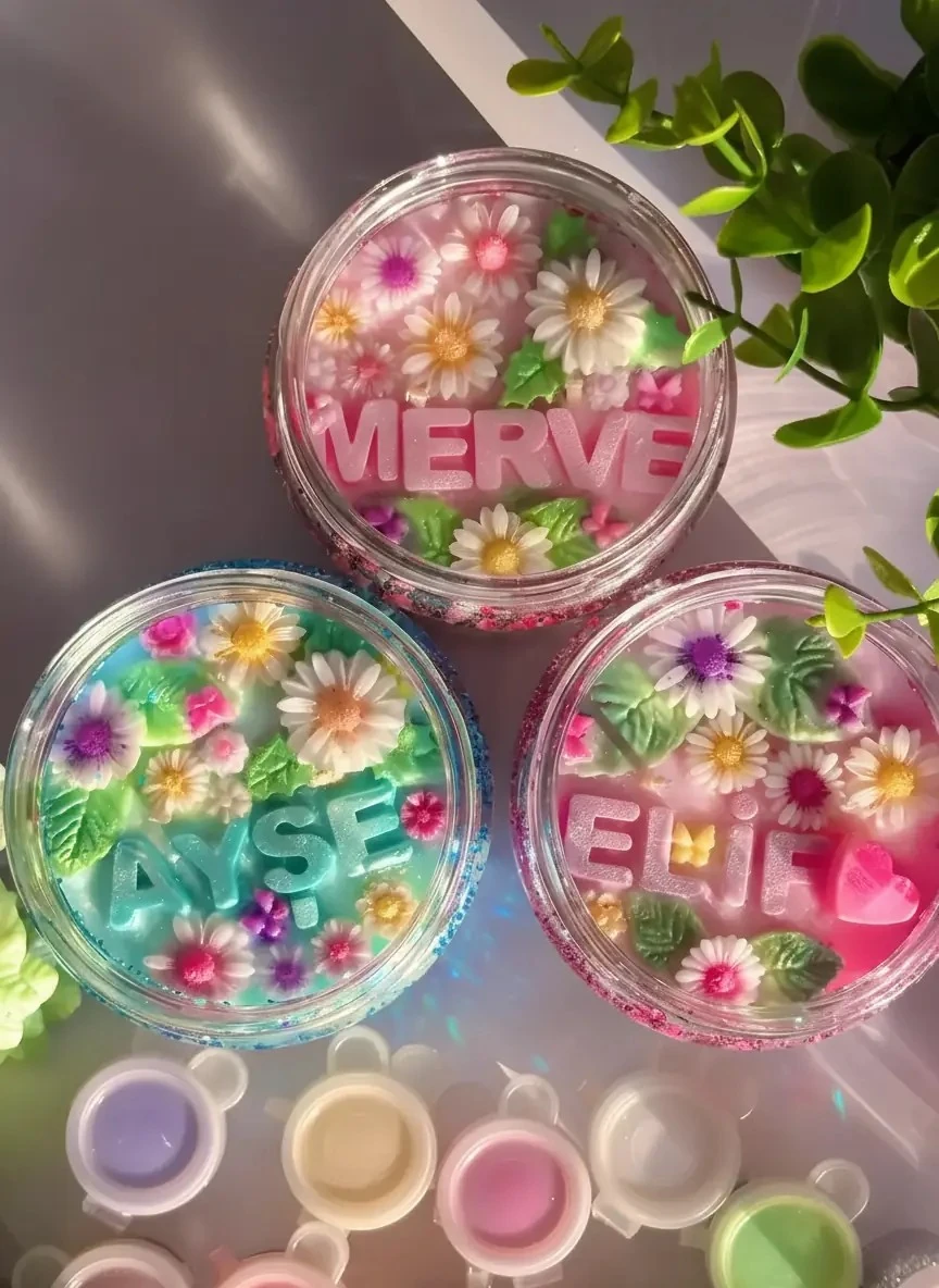 KİŞİYE ÖZEL TASARIM MUM