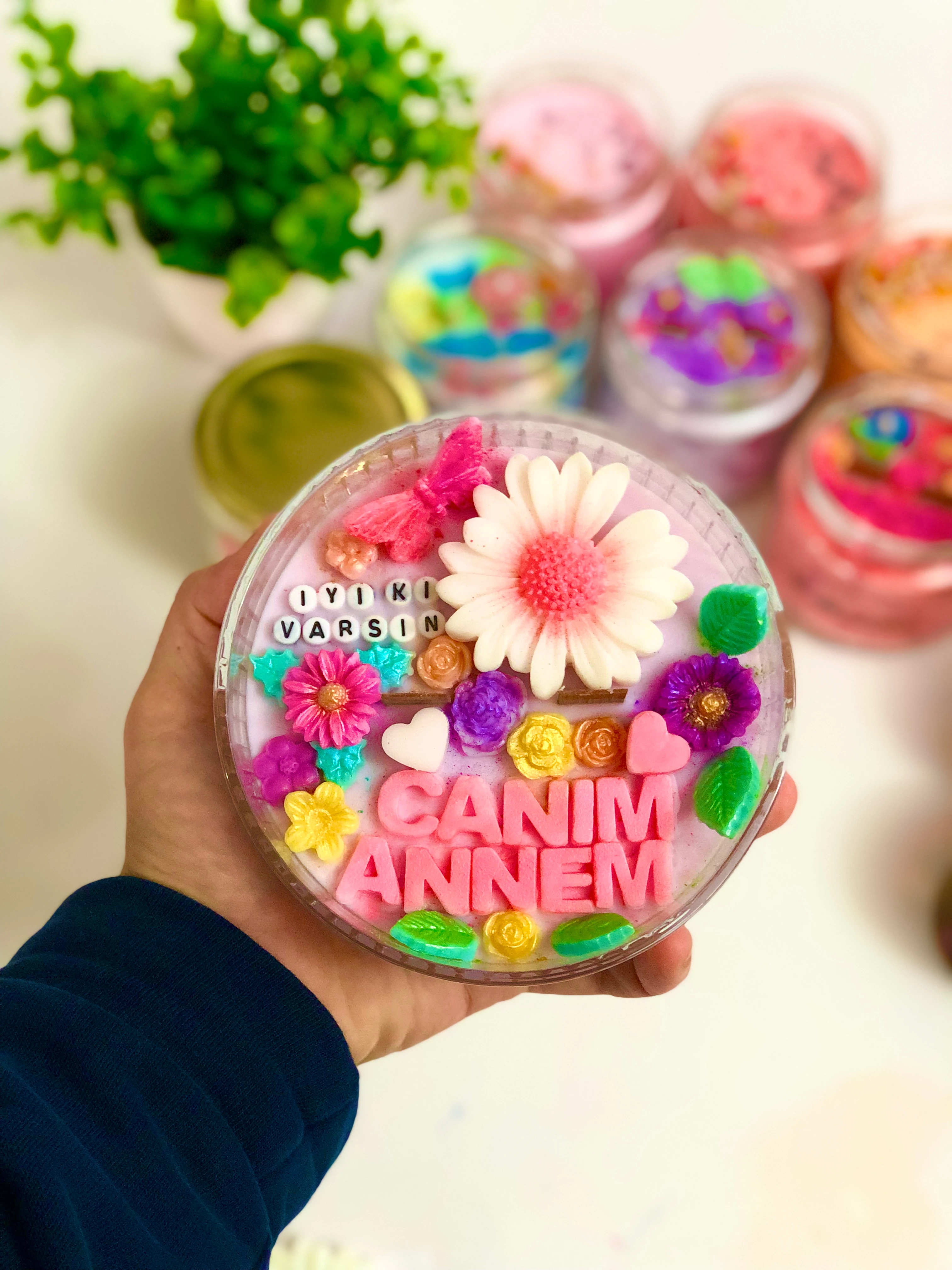 ÖZEL TASARIM HEDİYELİK MUM