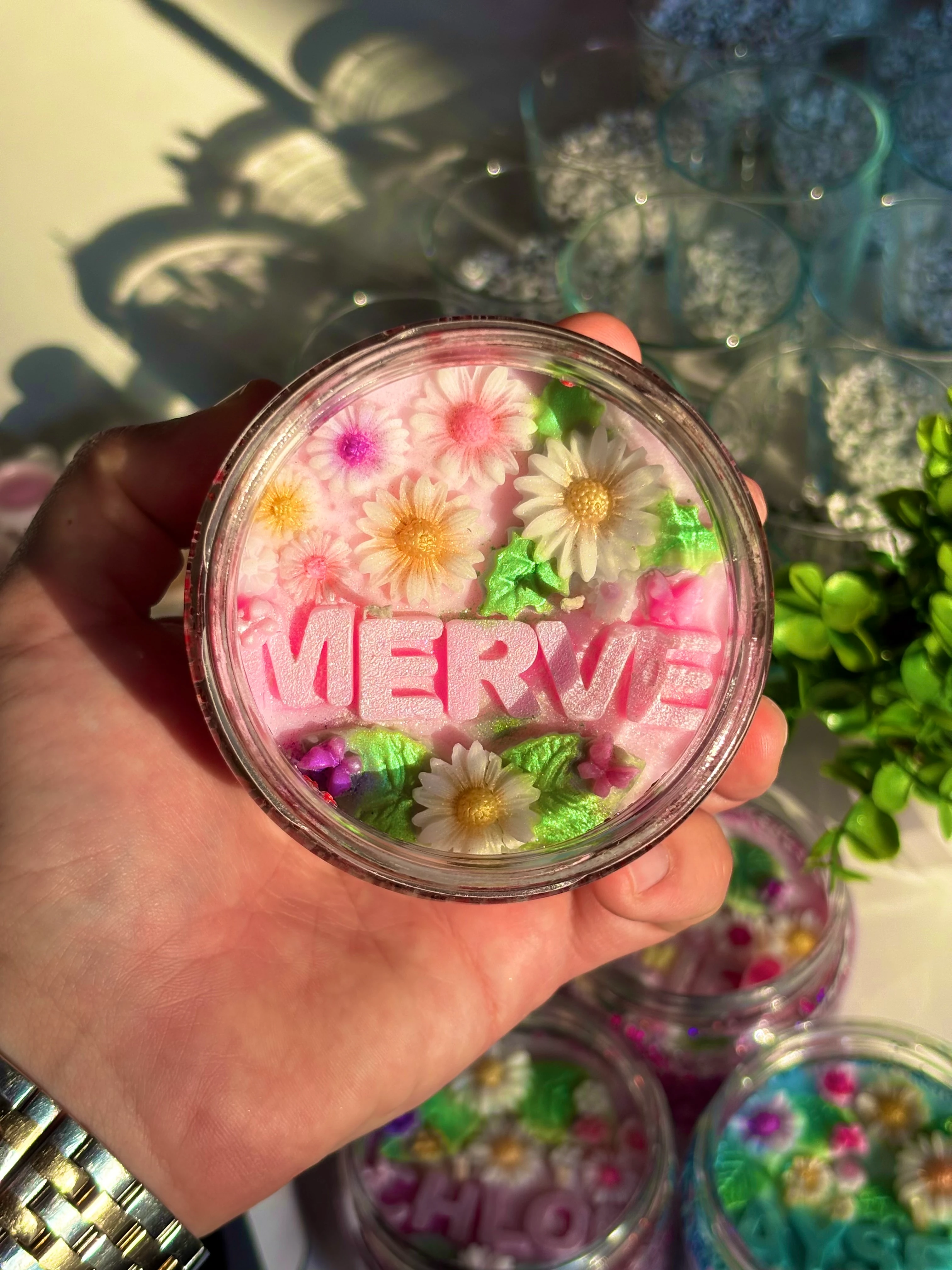 KİŞİYE ÖZEL TASARIM MUM