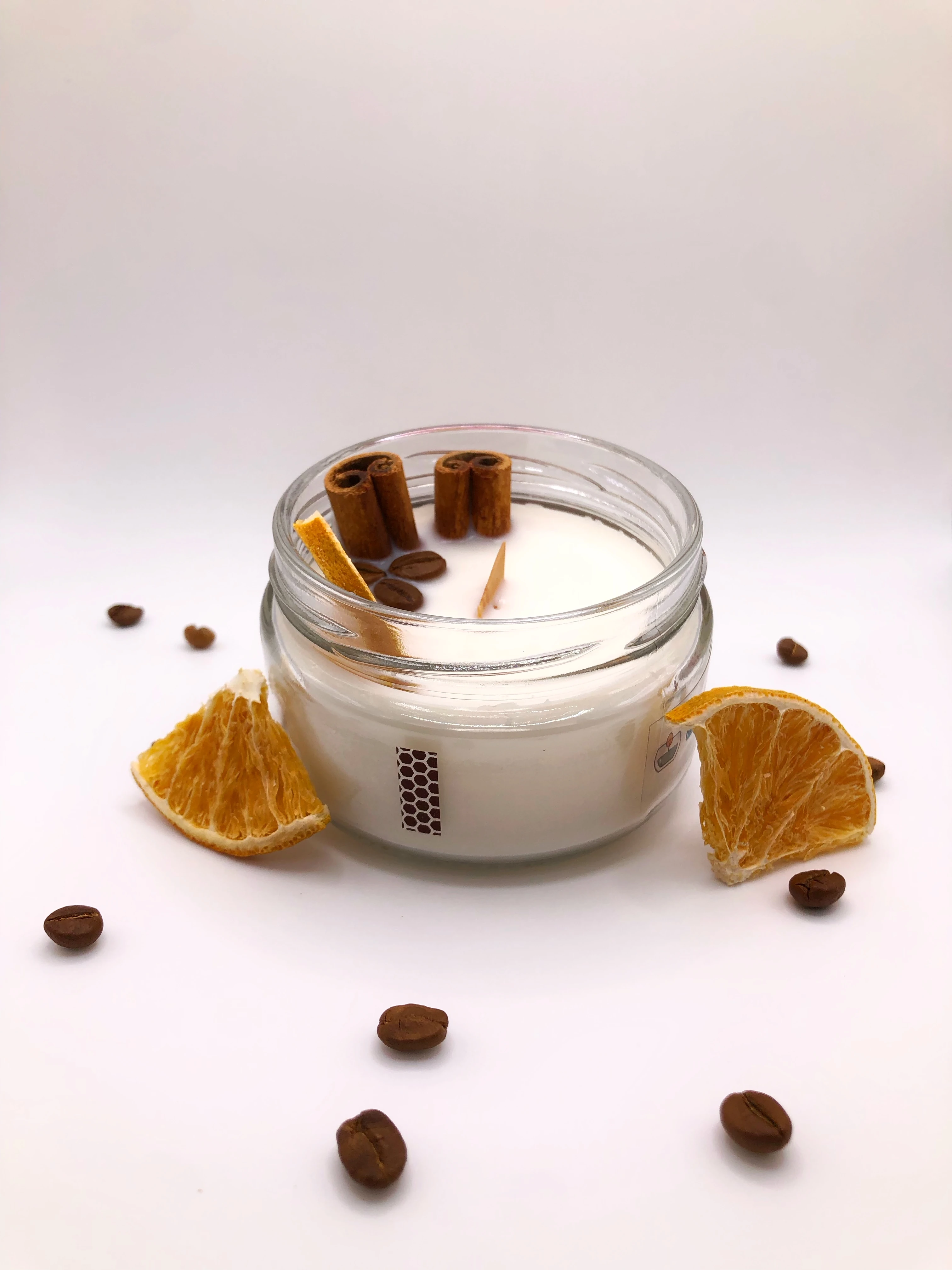 ŞÖMİNE SESLİ KIŞ MUMU