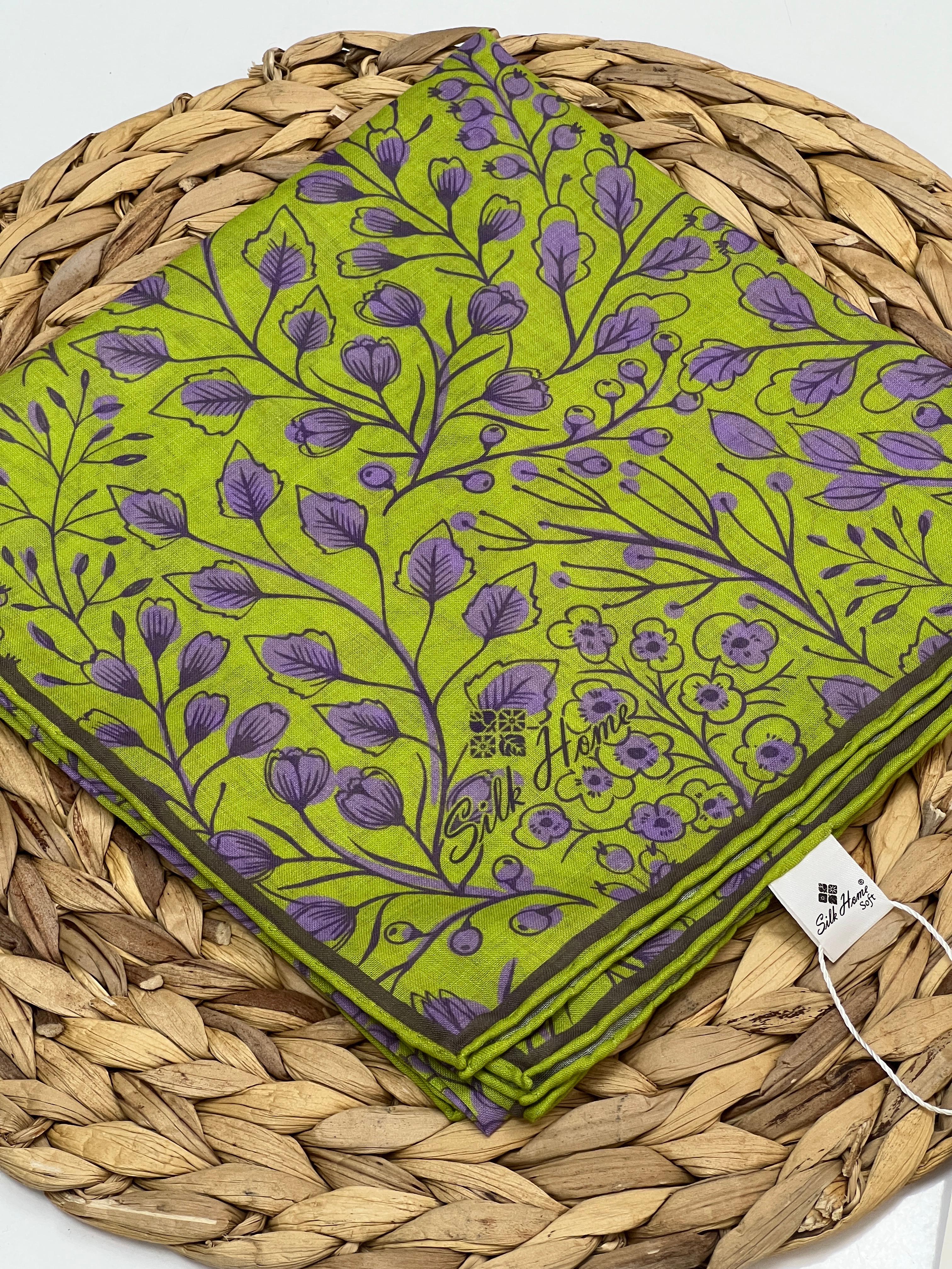 SİLK HOME SARMAŞIK DESEN SOFT EŞARP - RENK 4