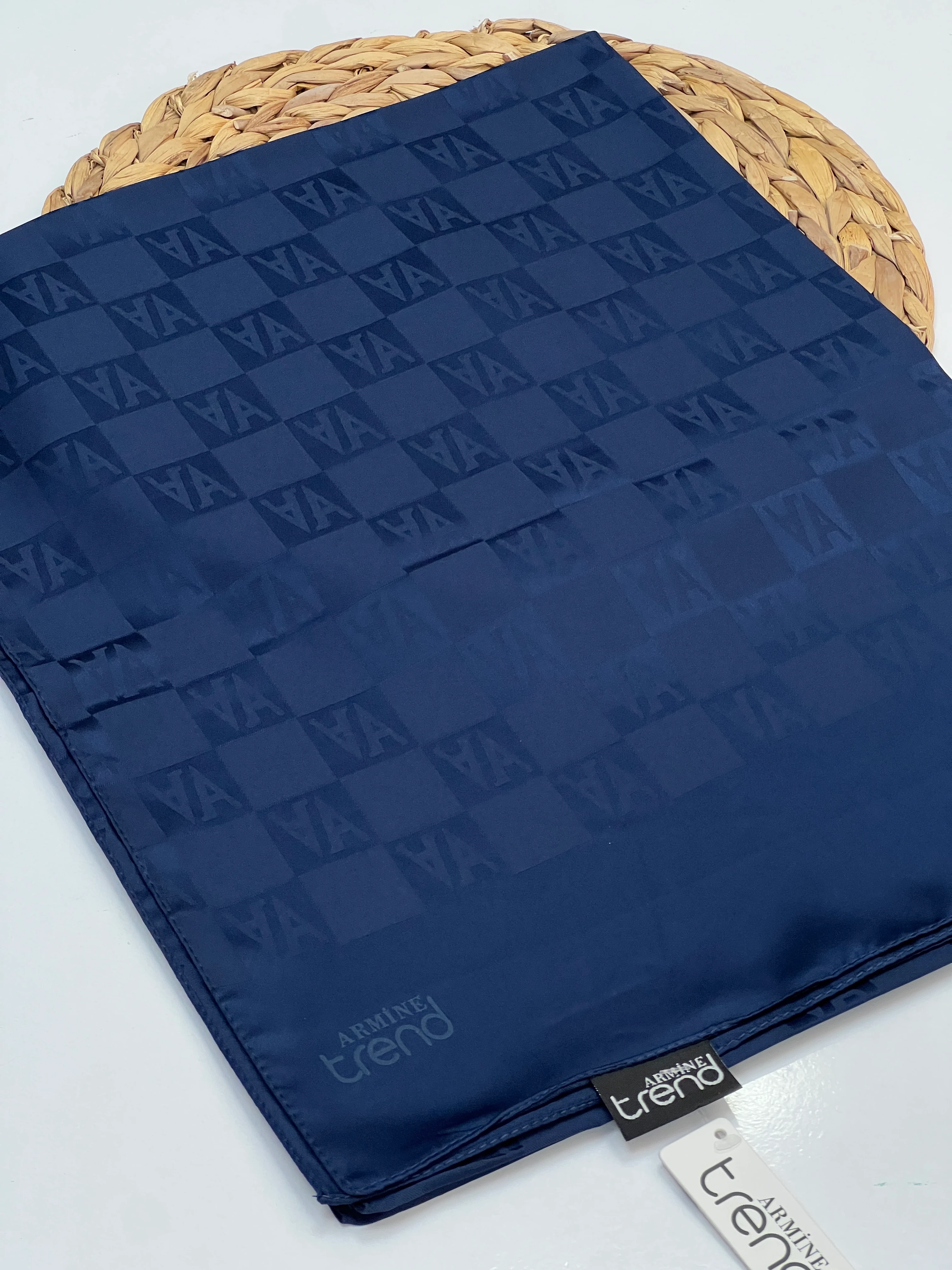 ARMİNE TREND JAKAR ŞALLAR - LACİVERT 2