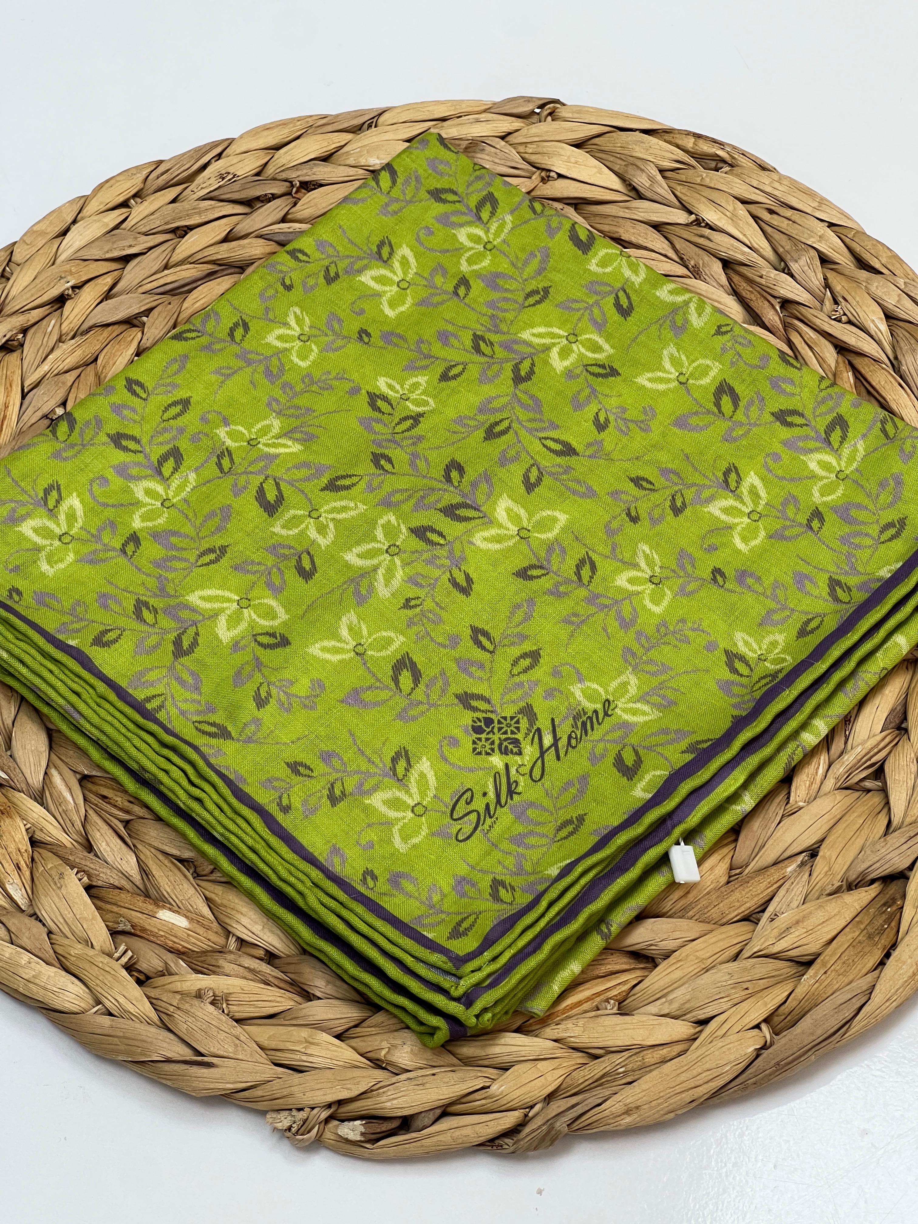 SİLK HOME MİNİK YAPRAK DESEN SOFT EŞARP - MODEL 17