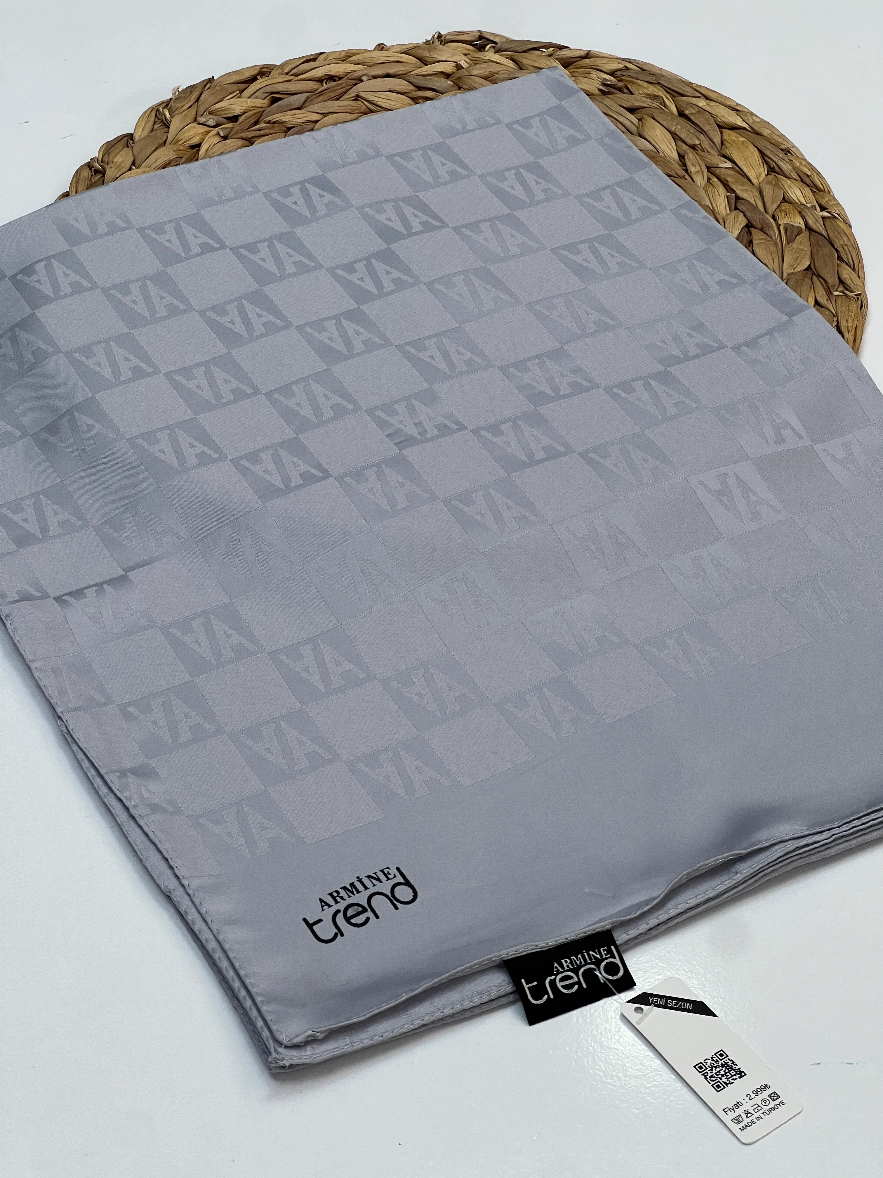 ARMİNE TREND JAKAR ŞALLAR - GRİ