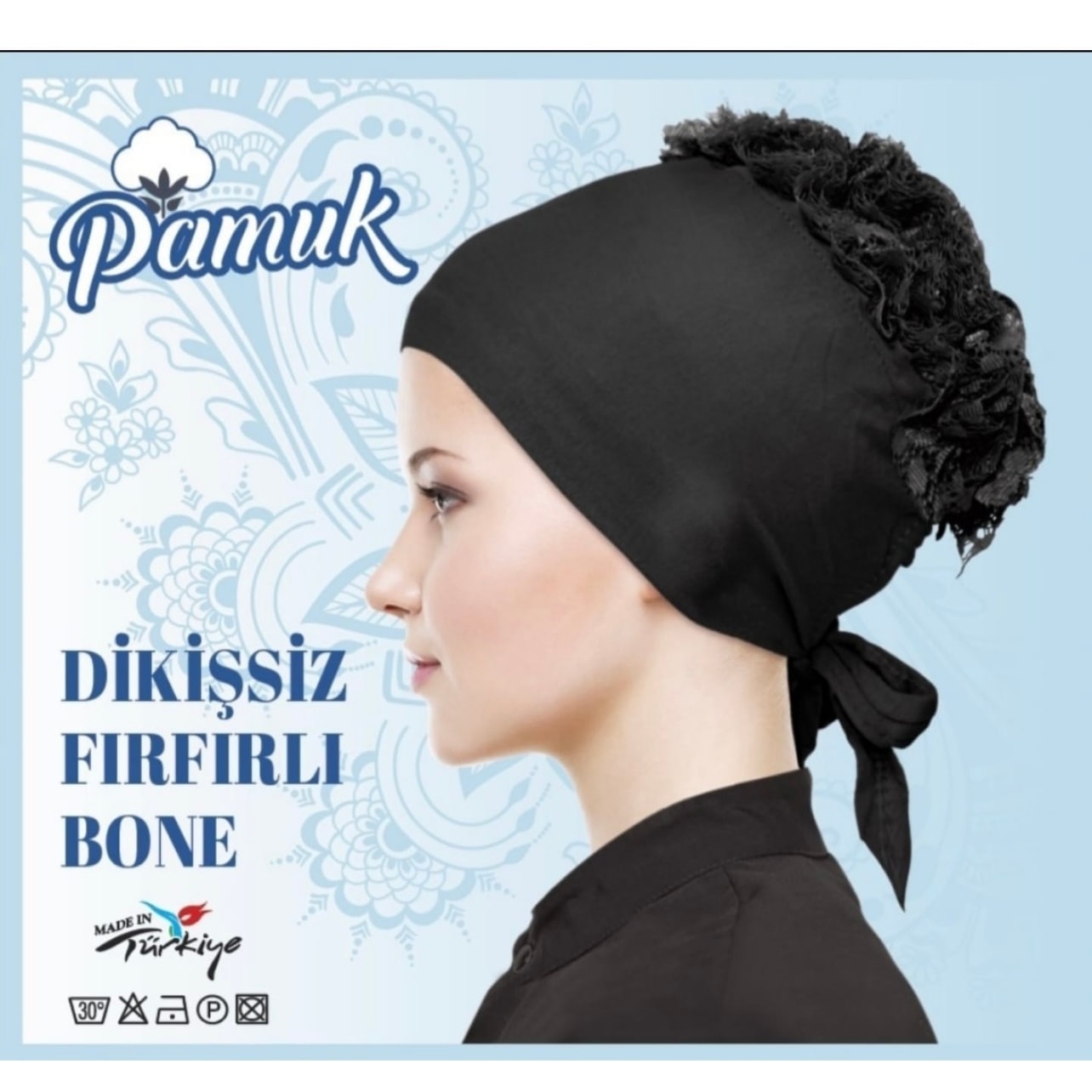 DİKİŞSİZ FIRFIRLI BONE
