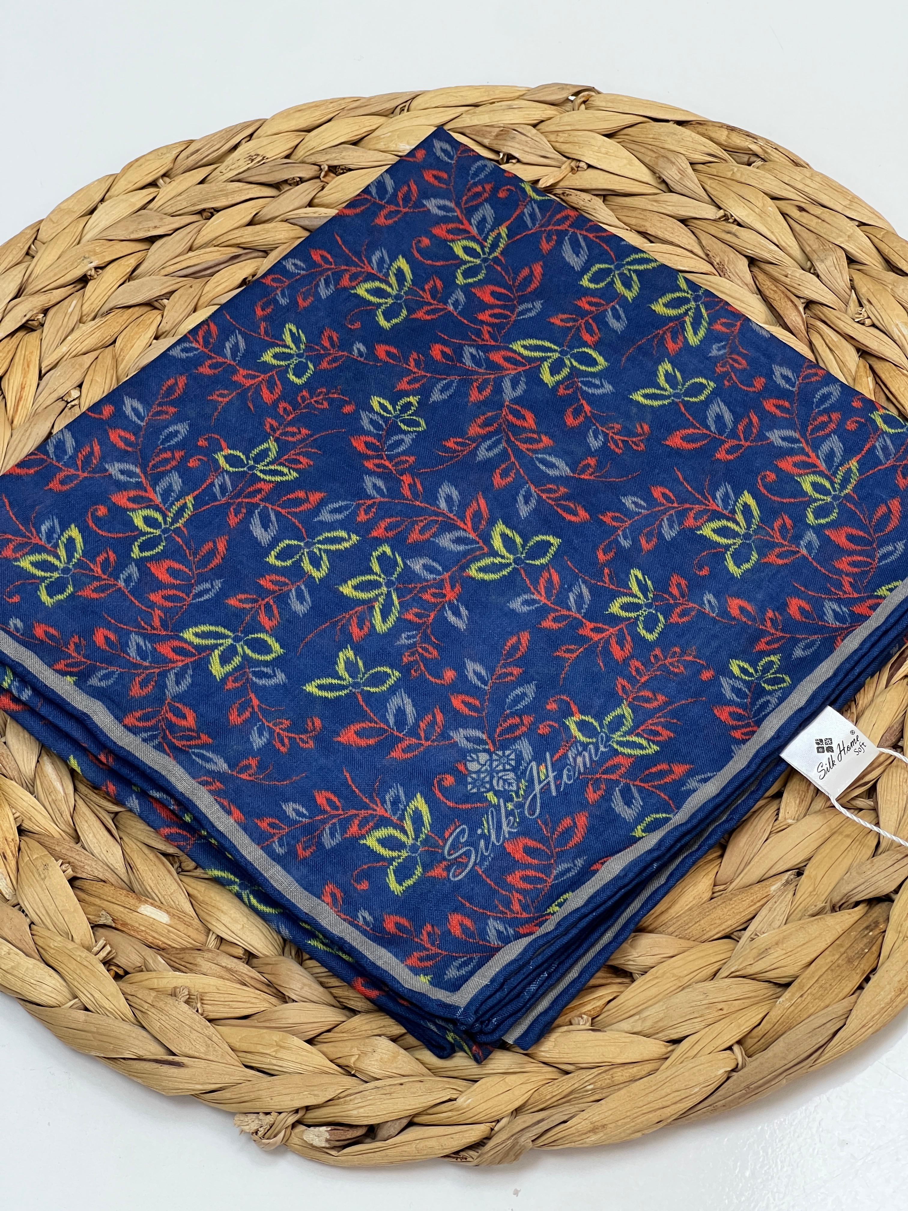 SİLK HOME MİNİK YAPRAK DESEN SOFT EŞARP - MODEL 13